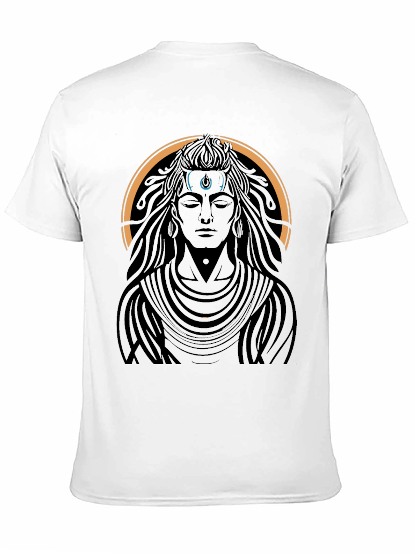 Mens Black T-Shirt - Shiva Graphic Tee