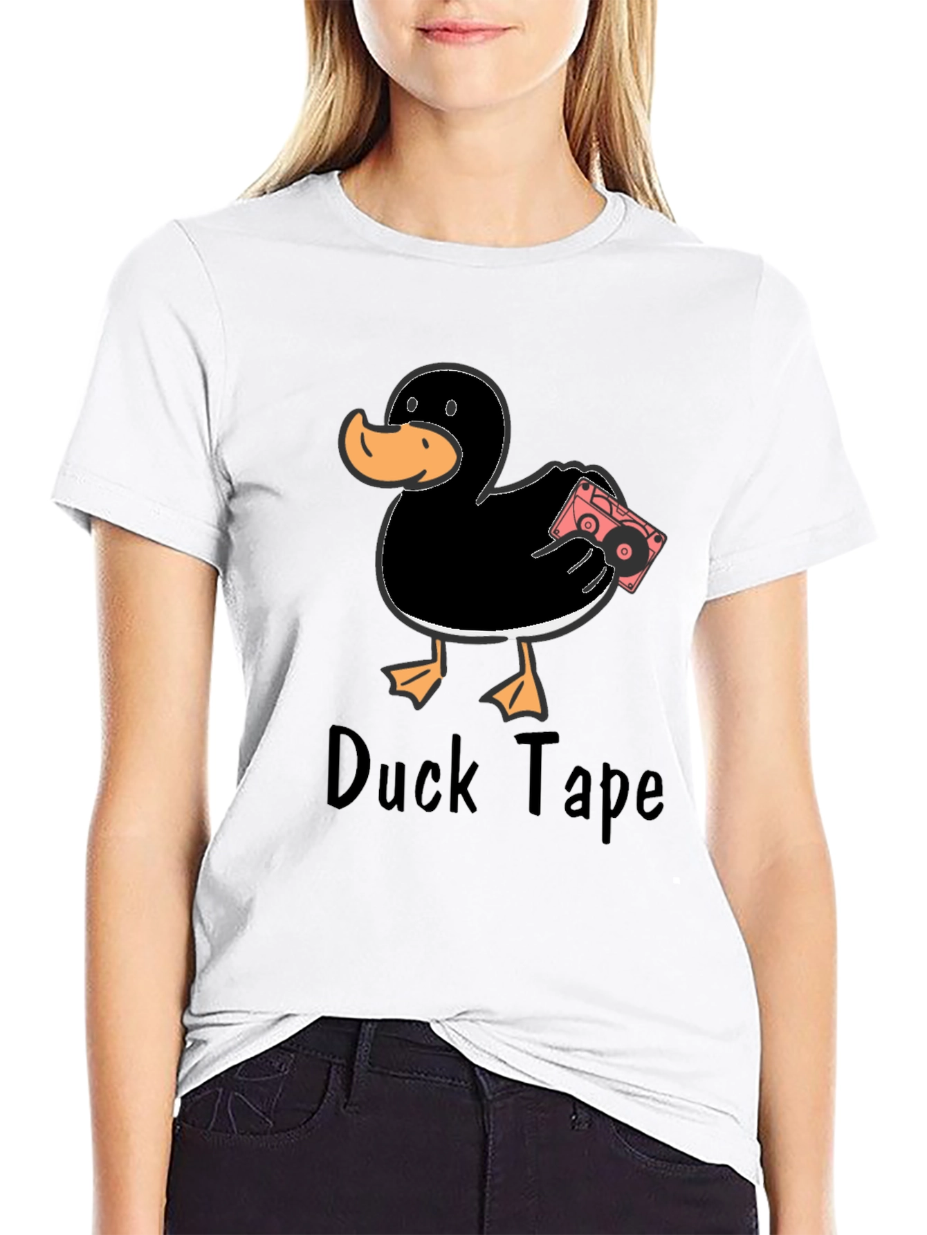 Duck Tape Graphic Tee - Funny Humor T-Shirt