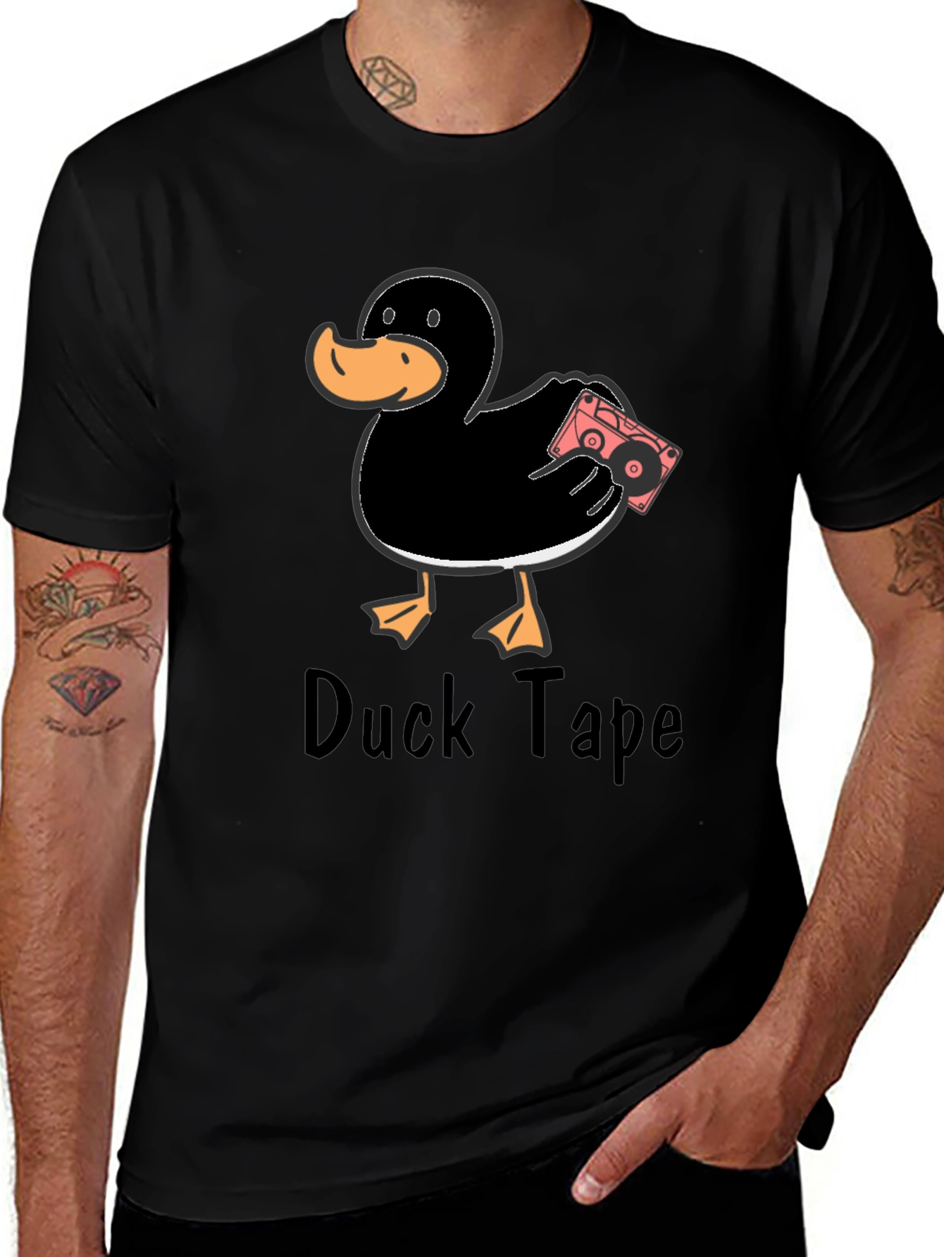 Duck Tape Graphic Tee - Funny Humor T-Shirt