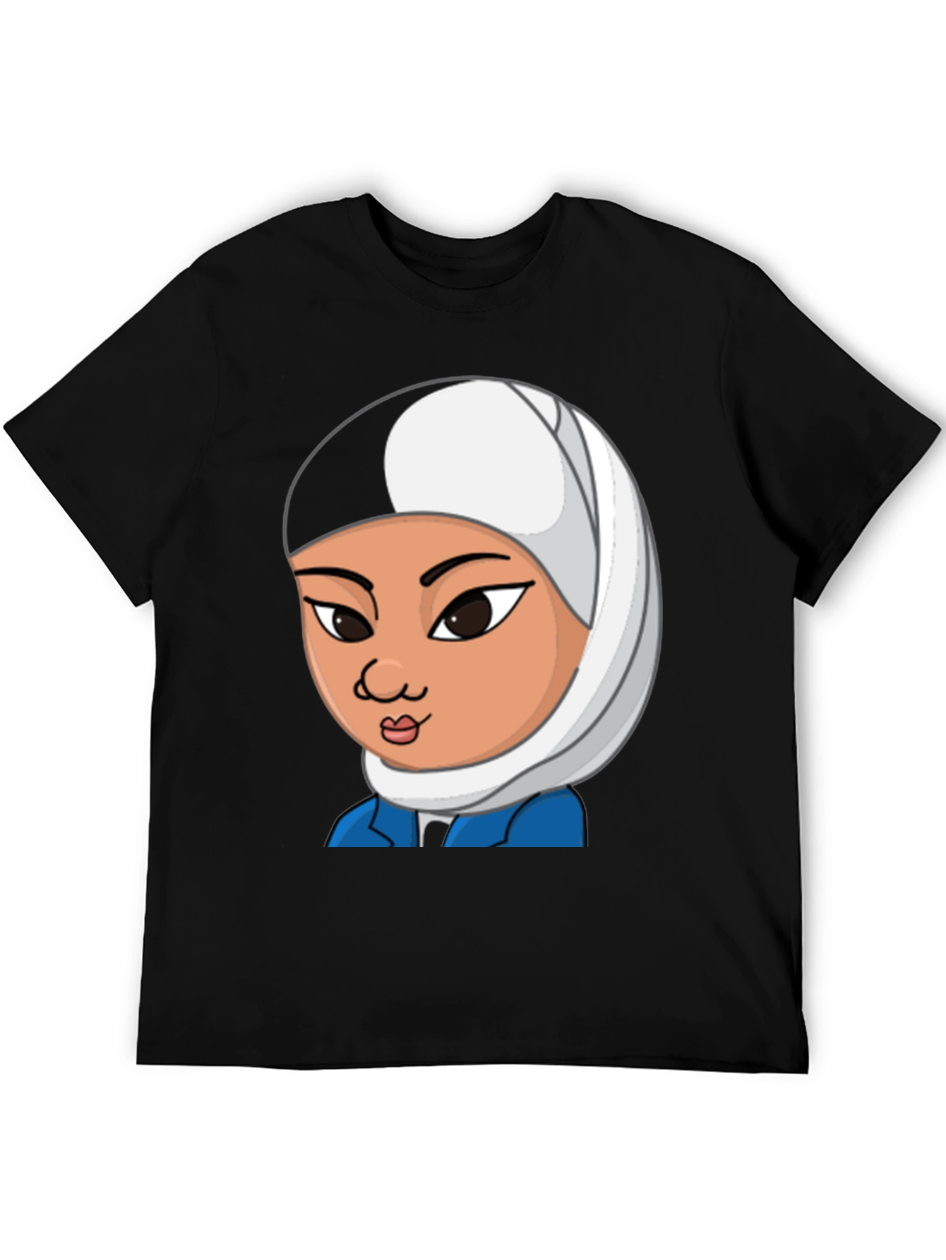 Cartoon Avatar T-Shirt - Black