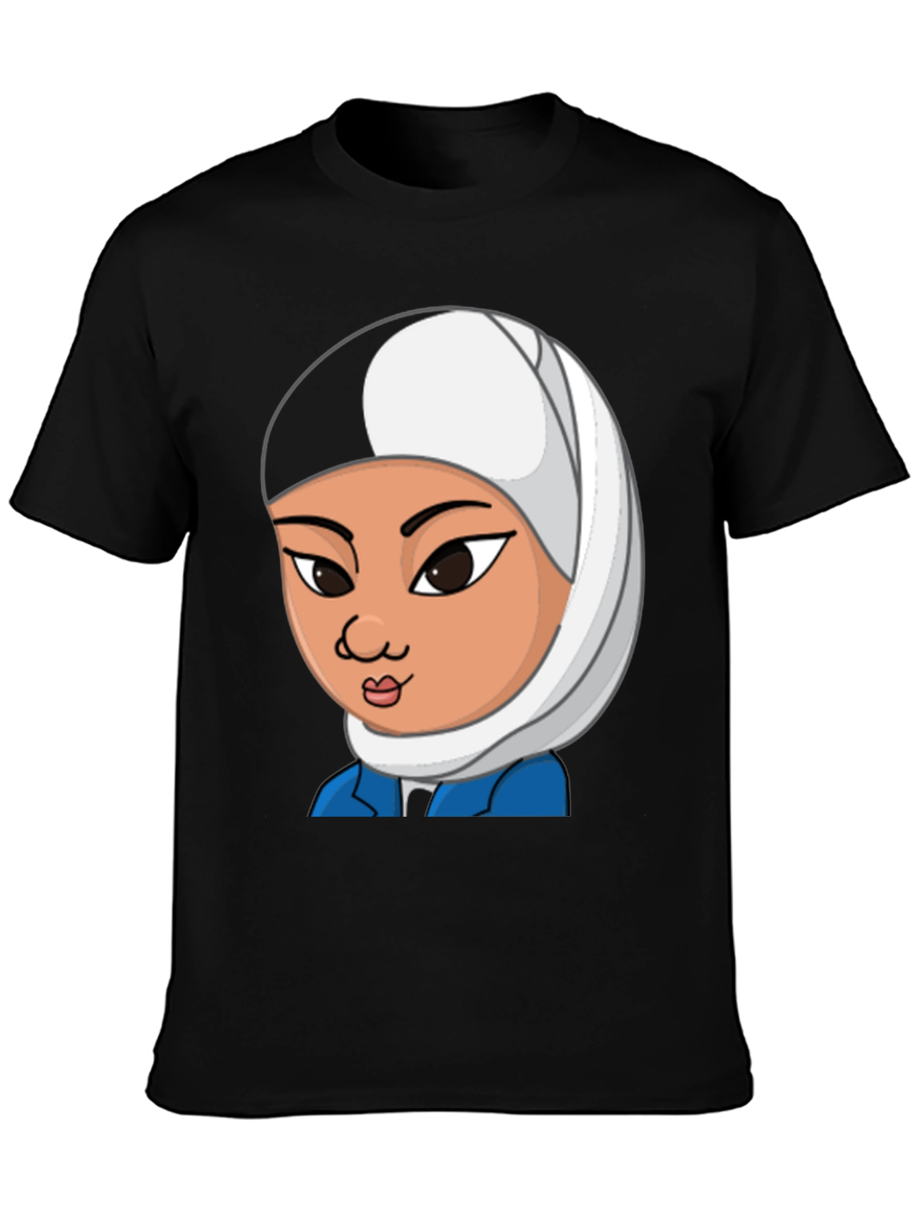 Cartoon Avatar T-Shirt - Black