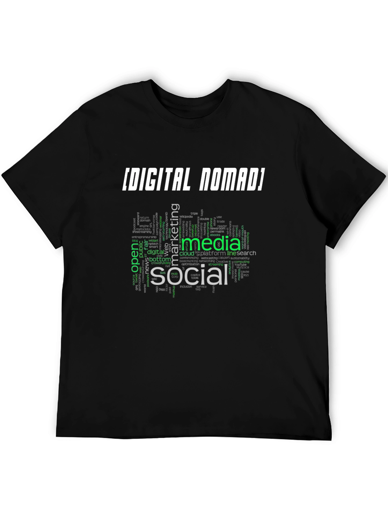Digital Nomad Graphic T-Shirt