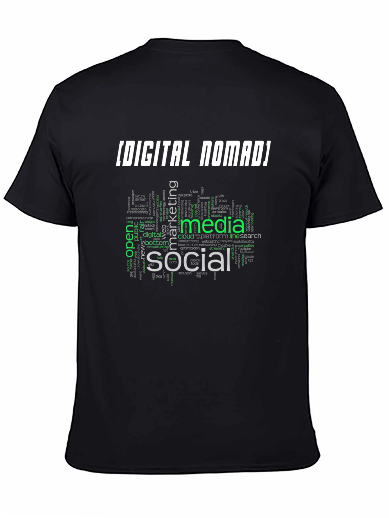 Digital Nomad Graphic T-Shirt