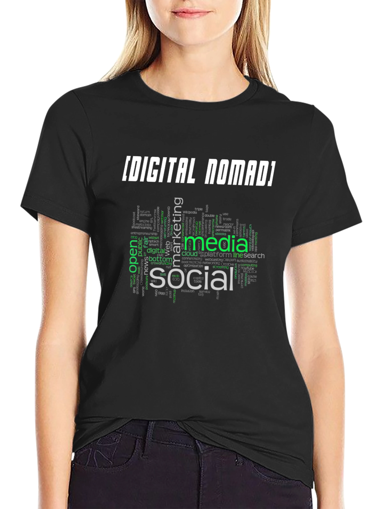 Digital Nomad Graphic T-Shirt