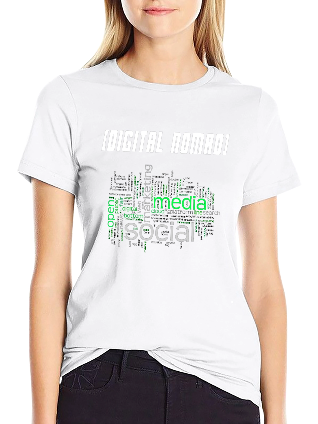 Digital Nomad Graphic T-Shirt