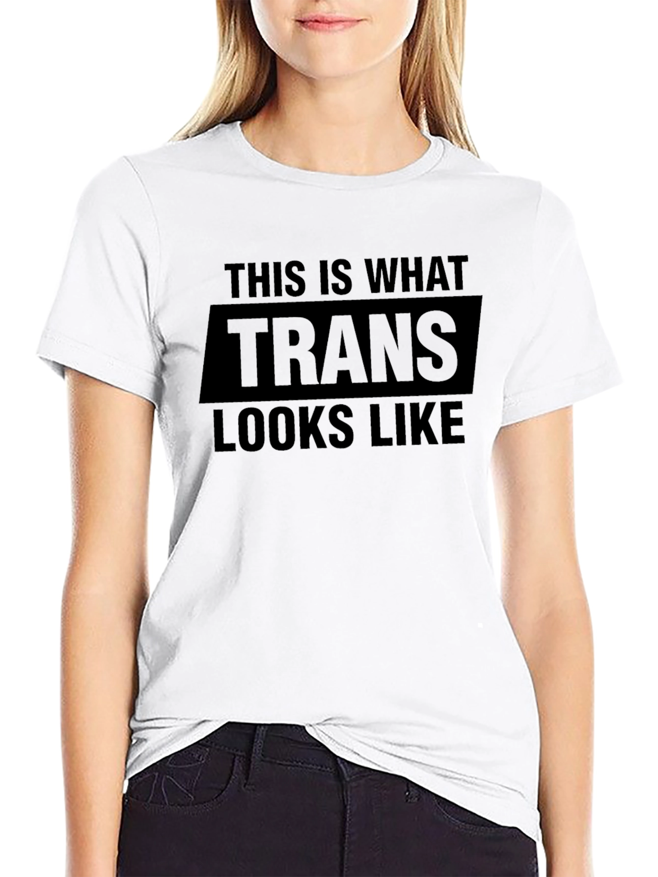 This Is What Trans Looks Like - Graphic T-Shirt