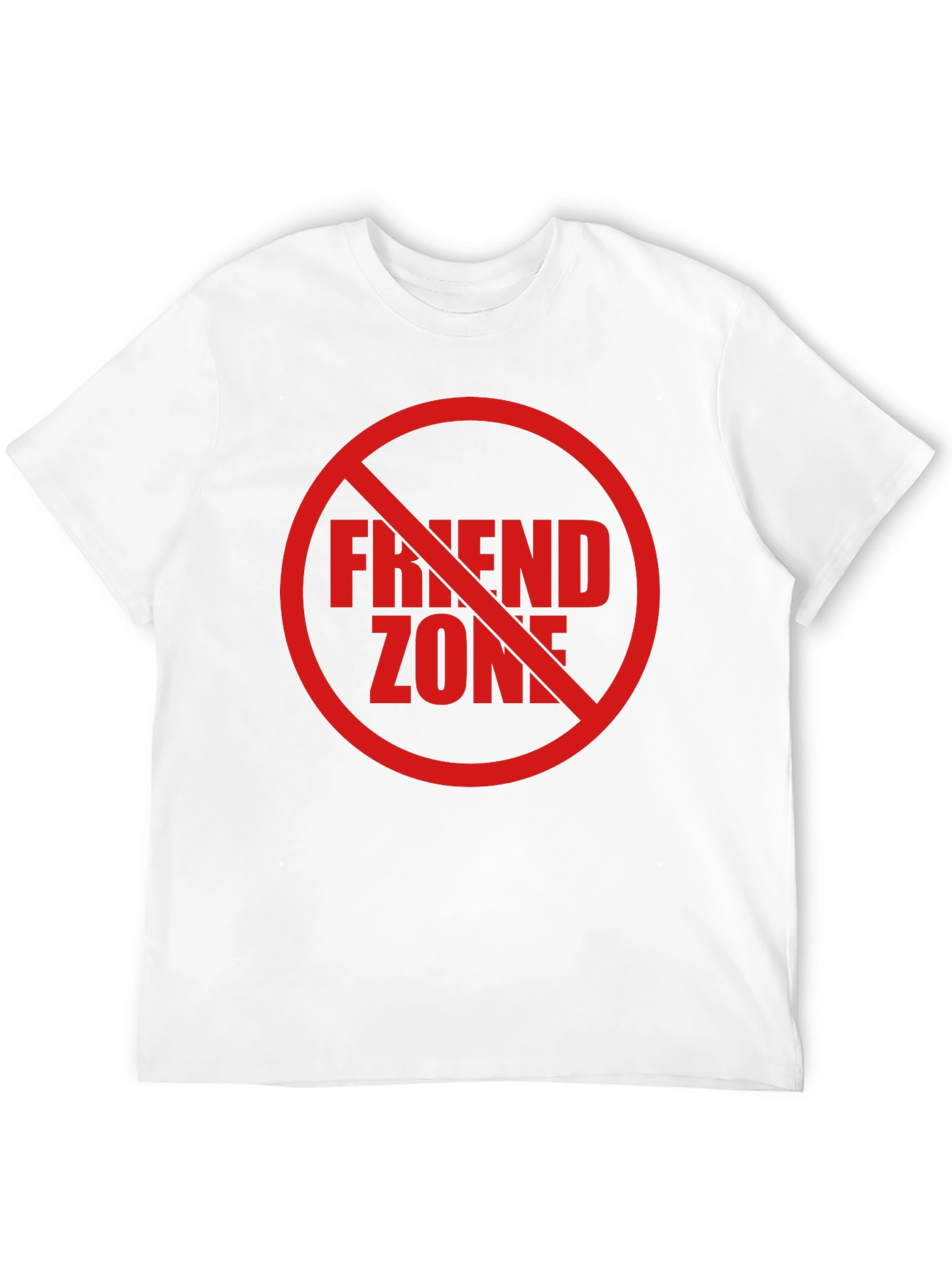 No Friend Zone Graphic Tee - Black Casual Shirt