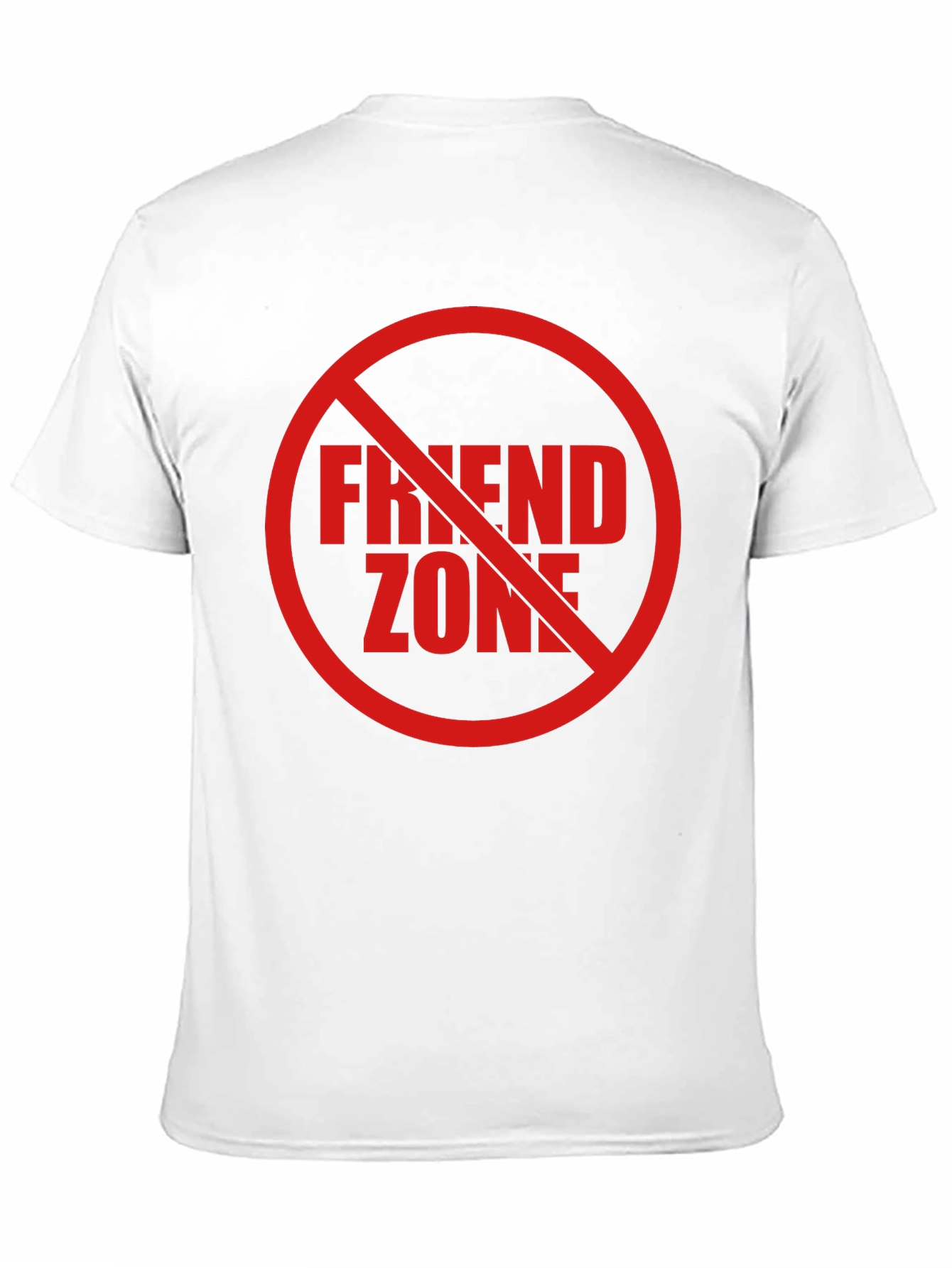 No Friend Zone Graphic Tee - Black Casual Shirt