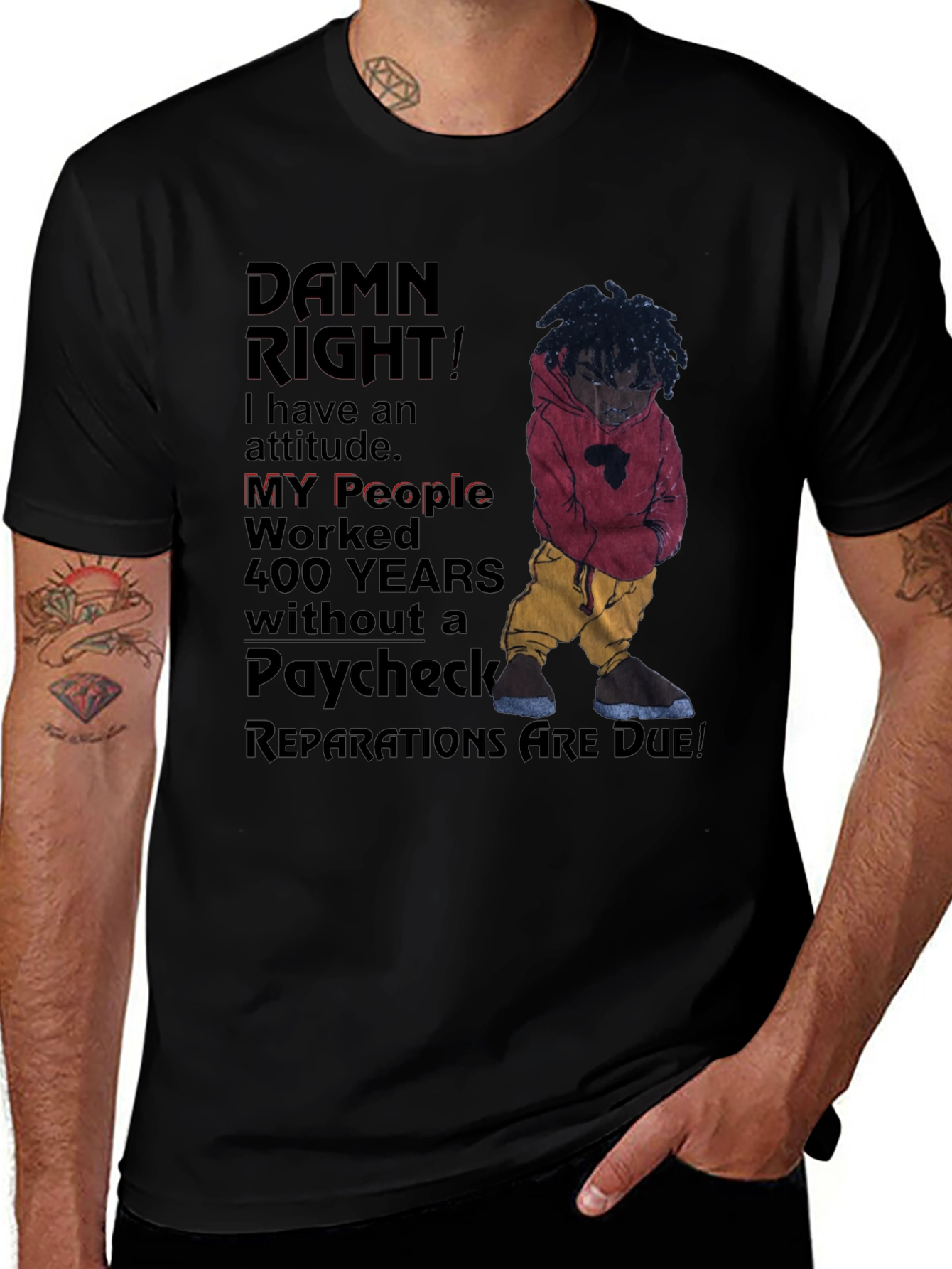 Reparations Are Due Graphic T-Shirt