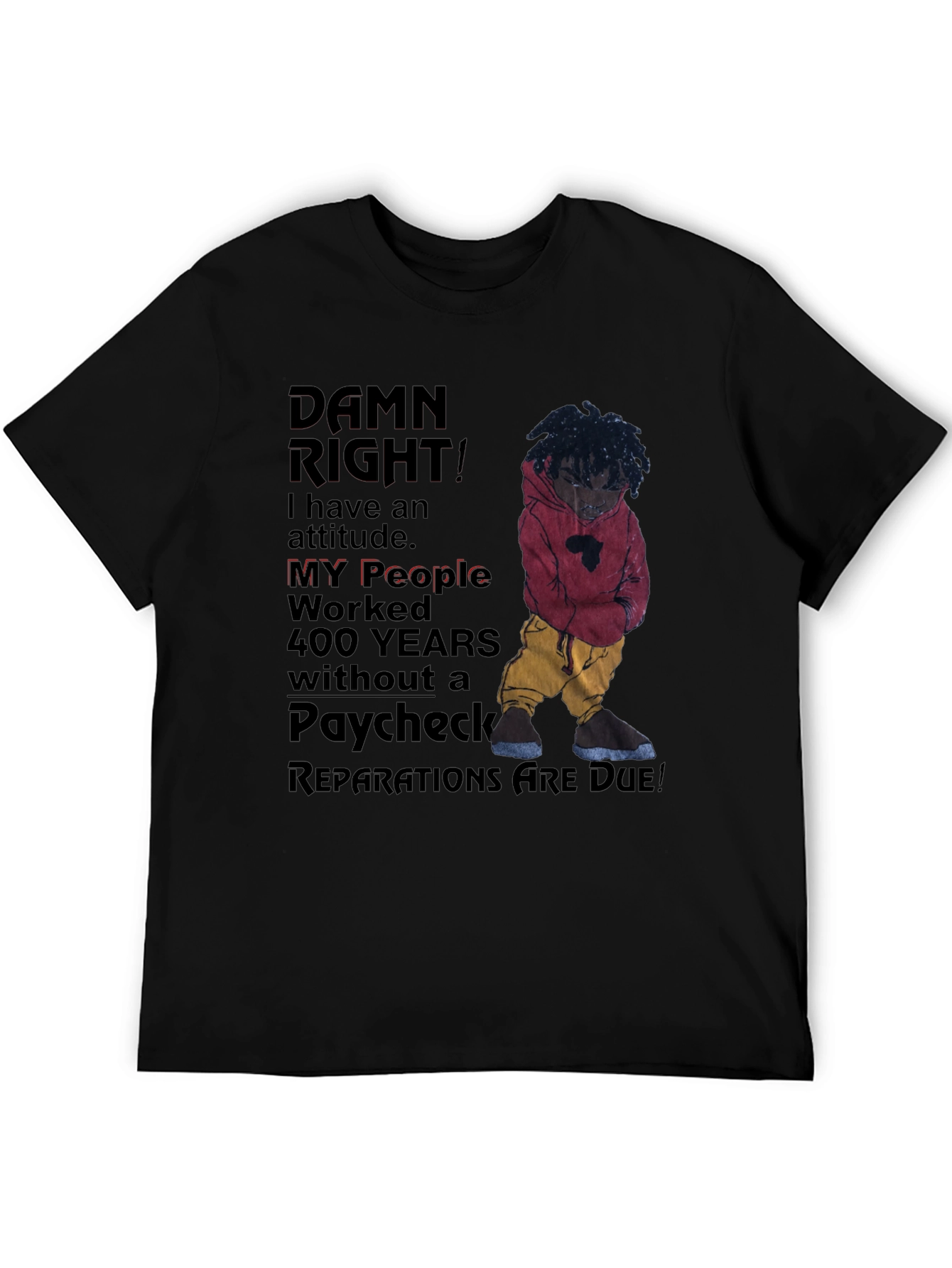 Reparations Are Due Graphic T-Shirt