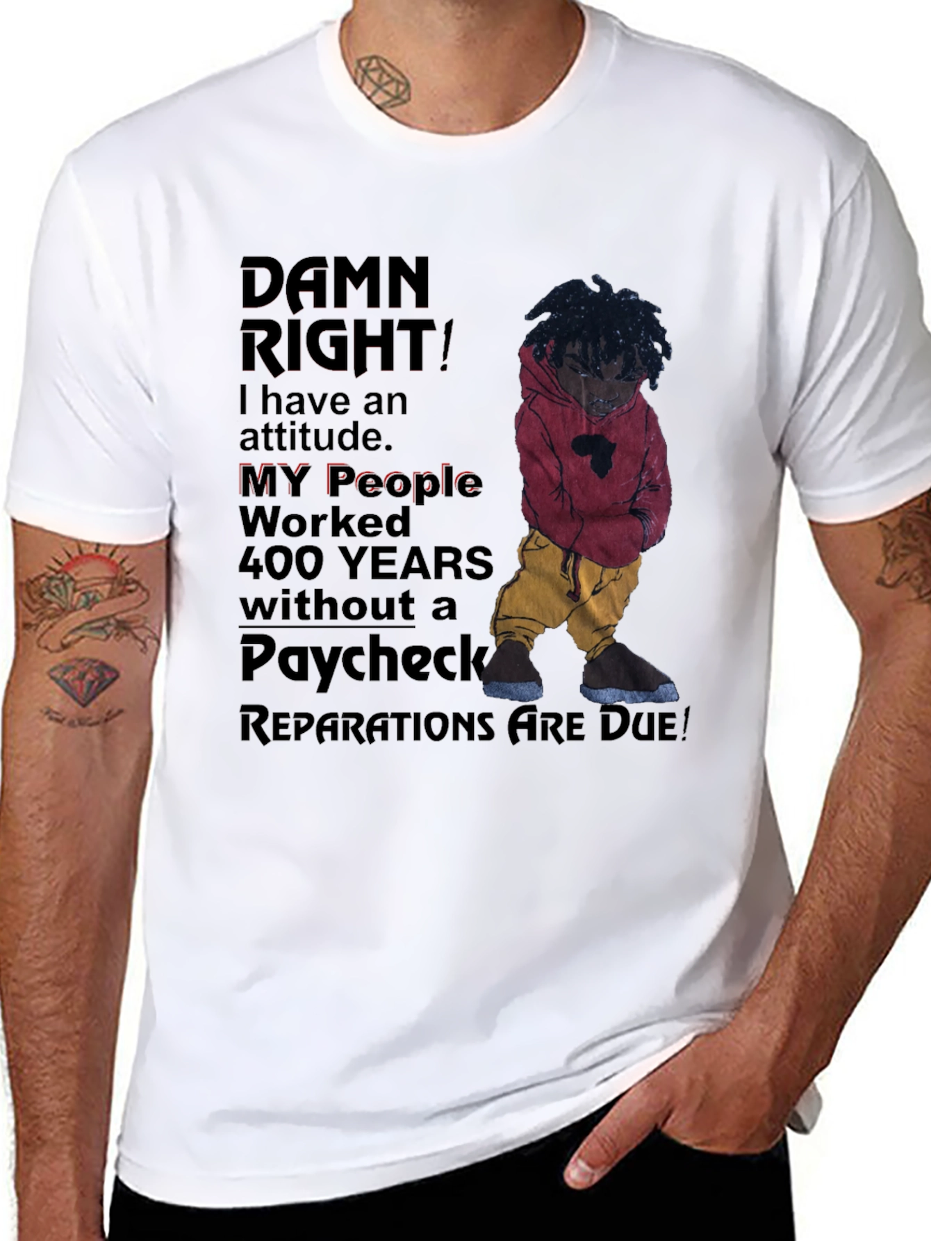 Reparations Are Due Graphic T-Shirt