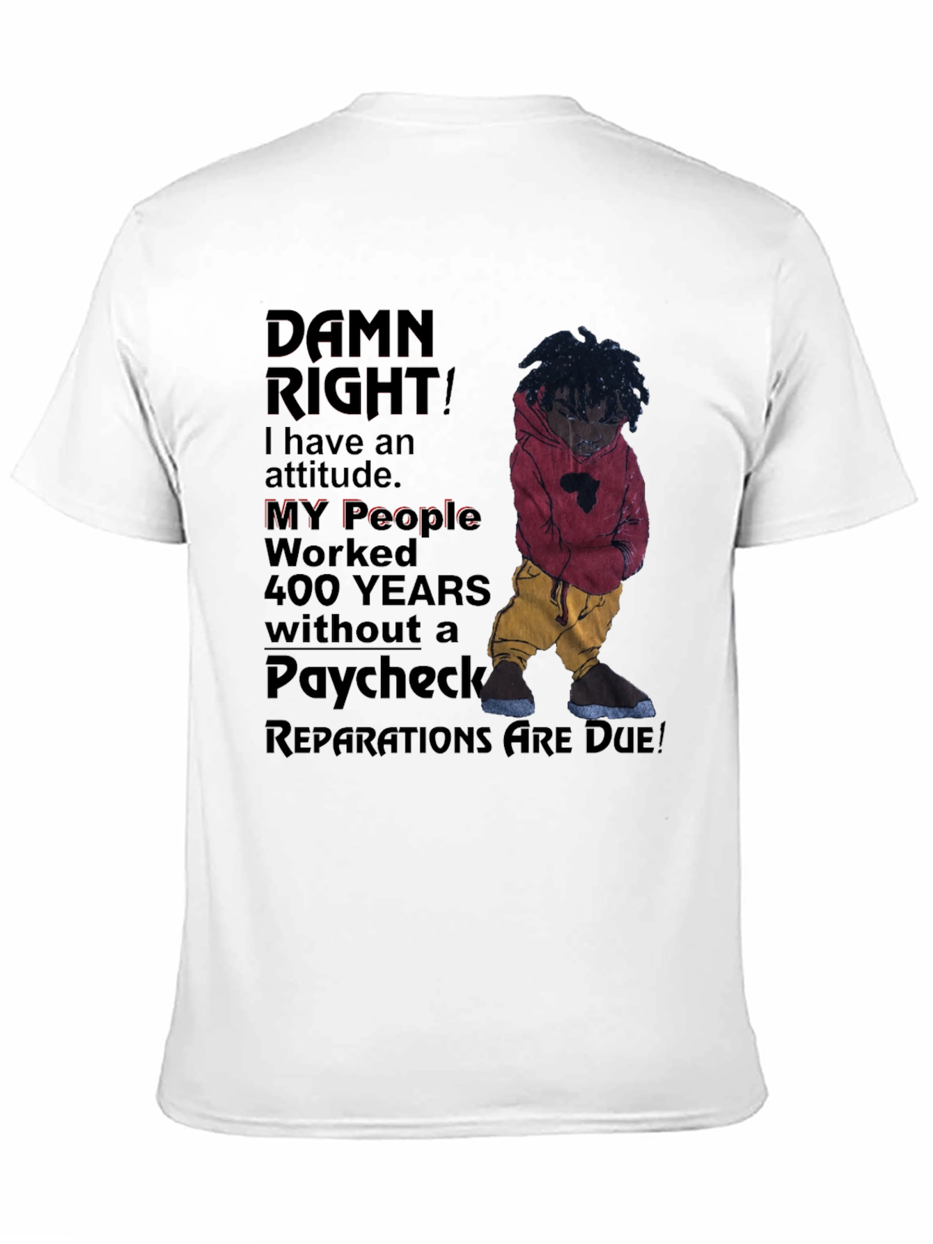 Reparations Are Due Graphic T-Shirt