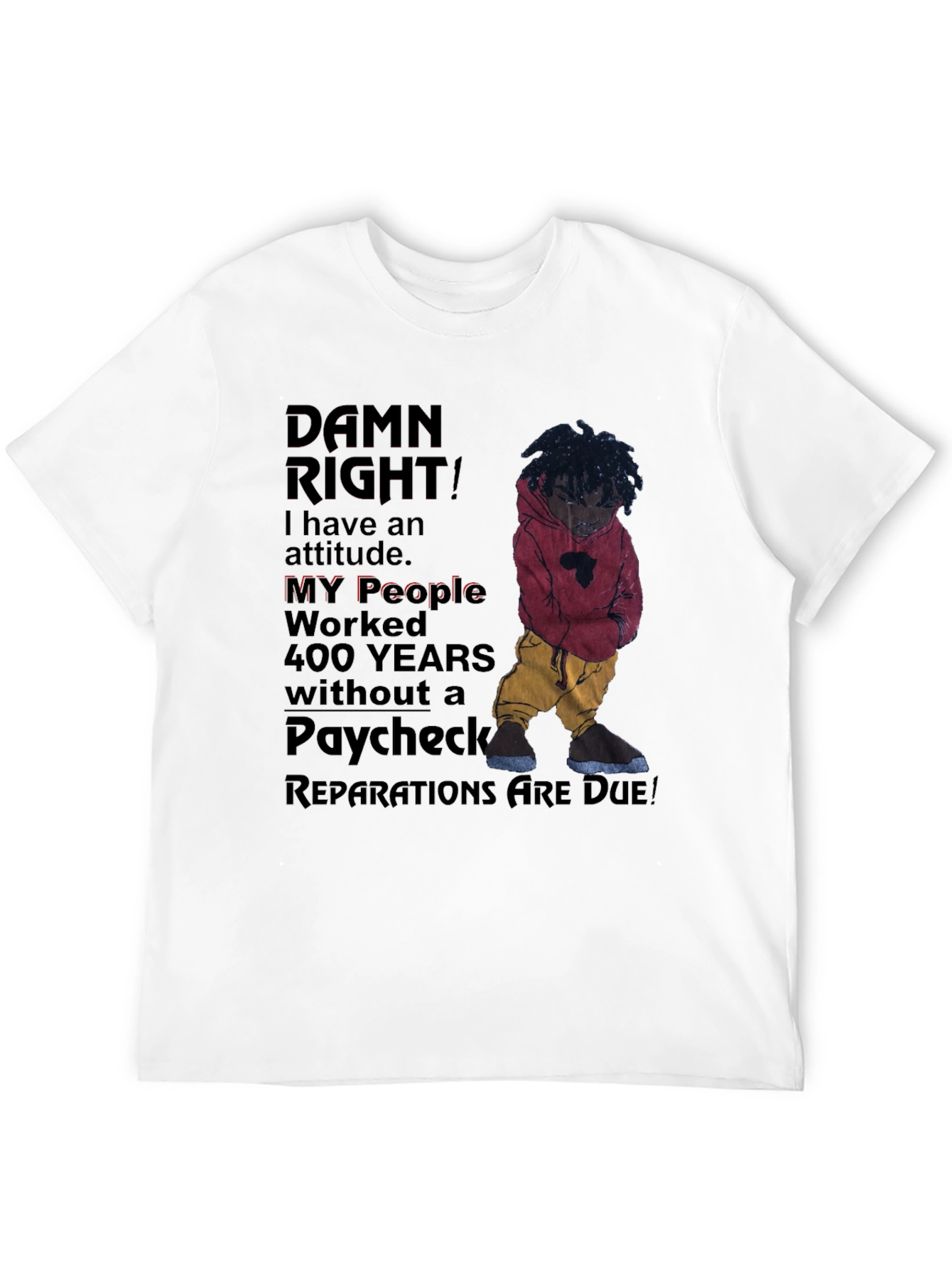 Reparations Are Due Graphic T-Shirt