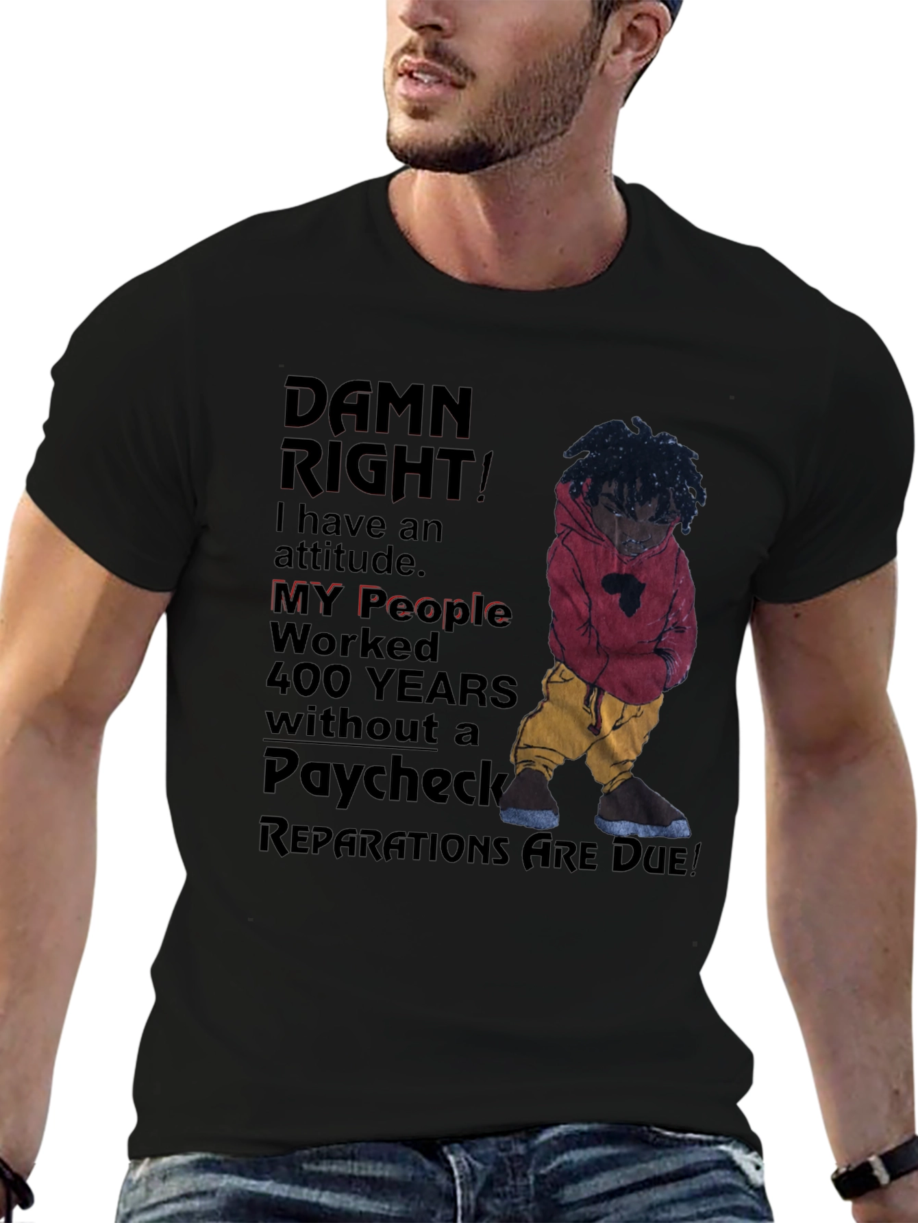 Reparations Are Due Graphic T-Shirt