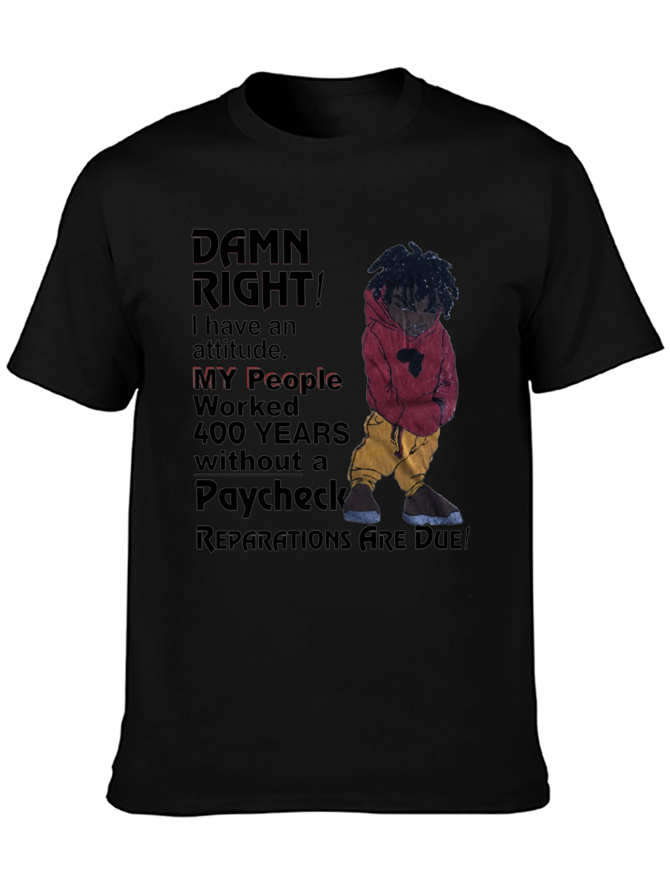 Reparations Are Due Graphic T-Shirt
