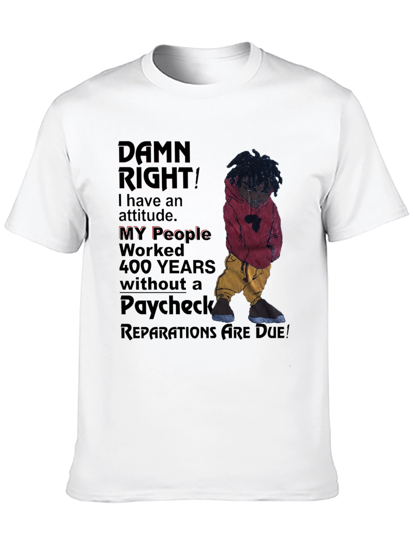 Reparations Are Due Graphic T-Shirt
