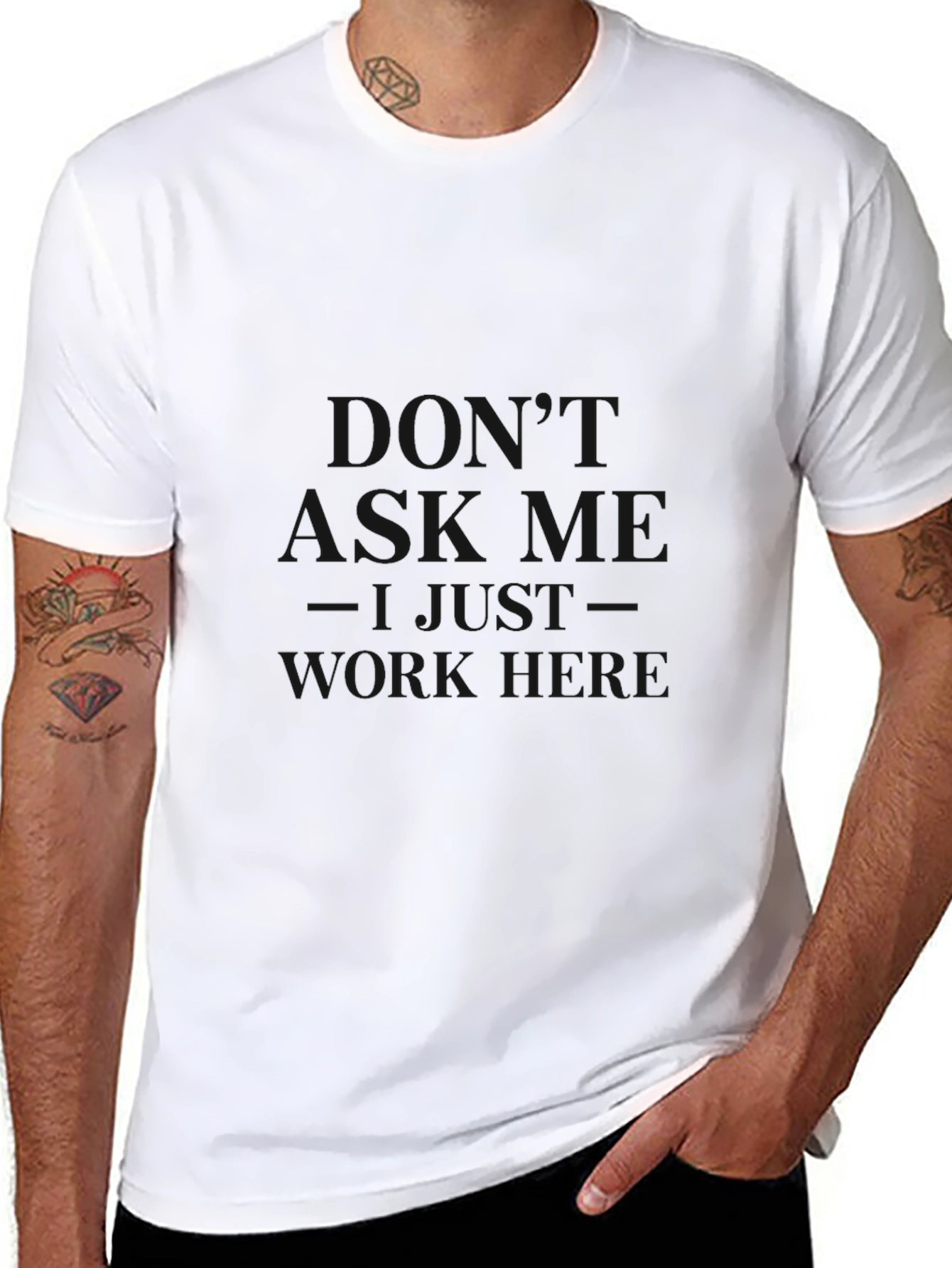 Black Crewneck T-Shirt