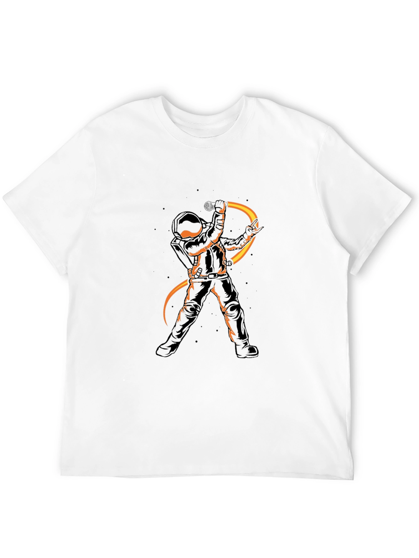 Astronaut Graphic Tee - Rock On in Style!
