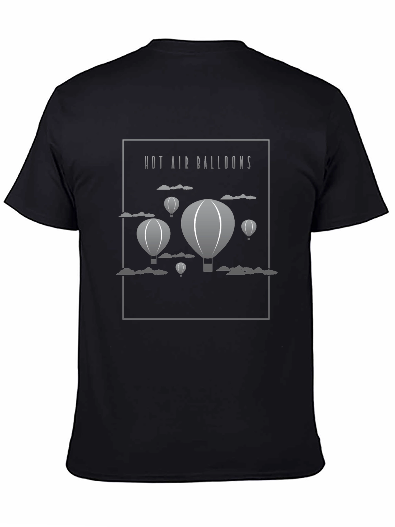 Hot Air Balloons Graphic Tee - Soft Cotton