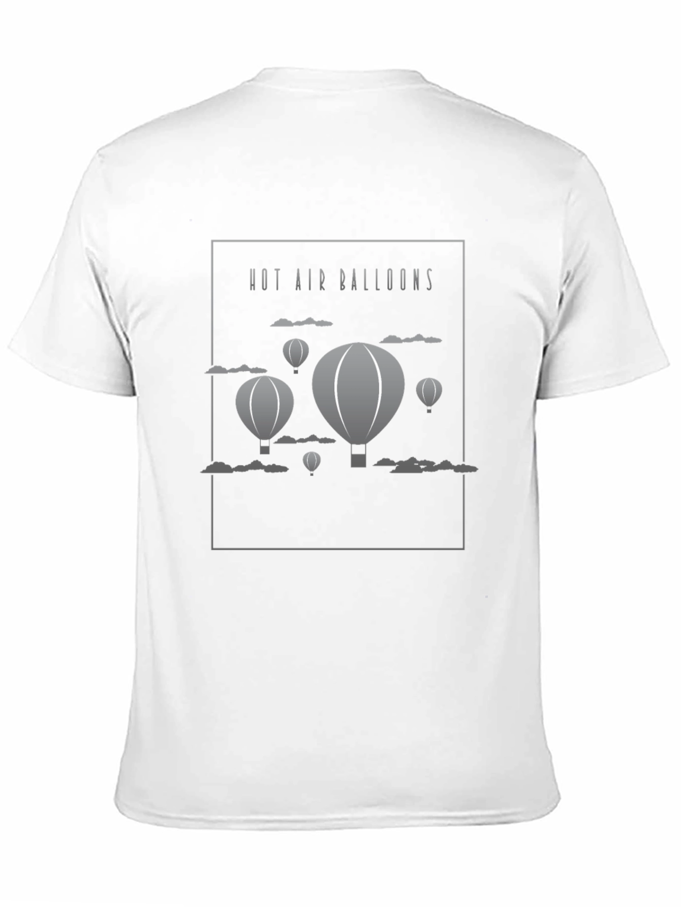 Hot Air Balloons Graphic Tee - Soft Cotton