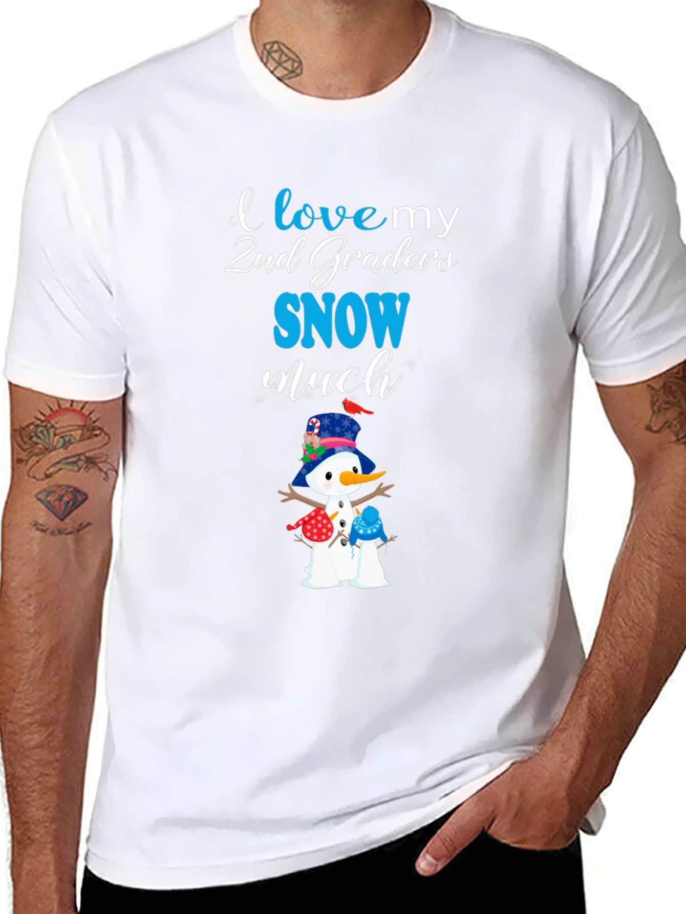 I Love My 2nd Graders Snow Much T-Shirt