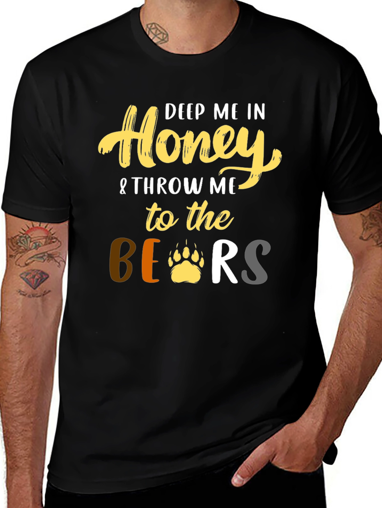 Deep Me In Honey Bear T-Shirt