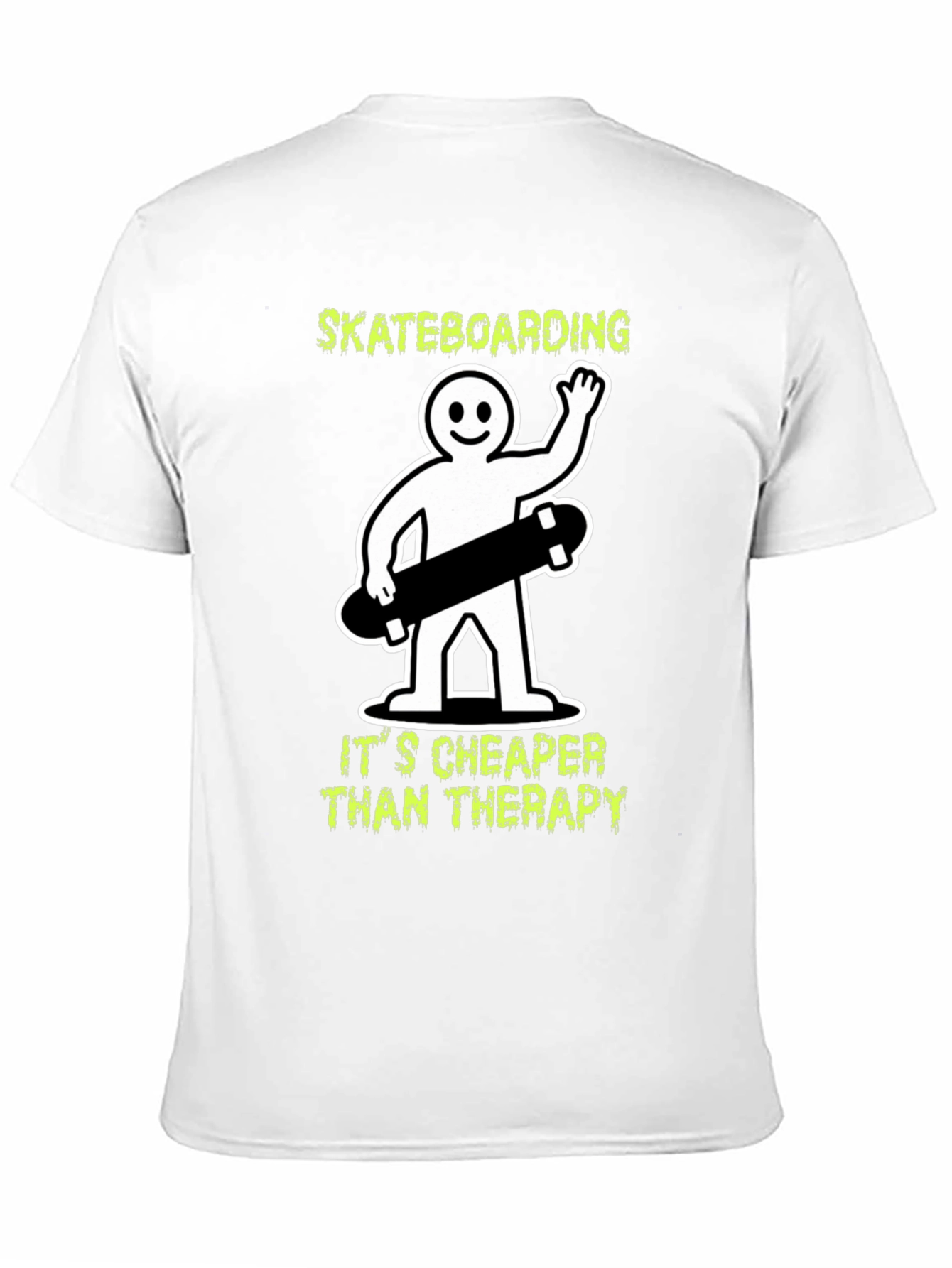 Skateboarding Therapy Graphic Tee