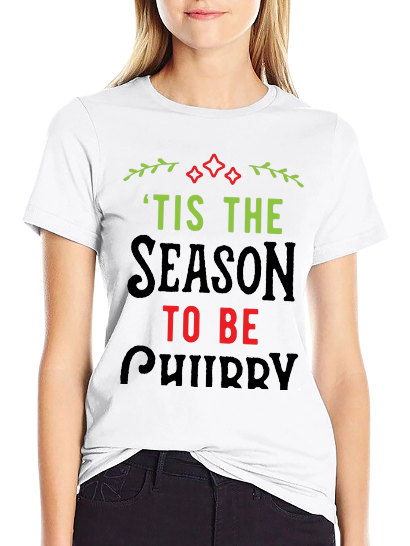 Tis the Season to be Chubby Christmas T-Shirt