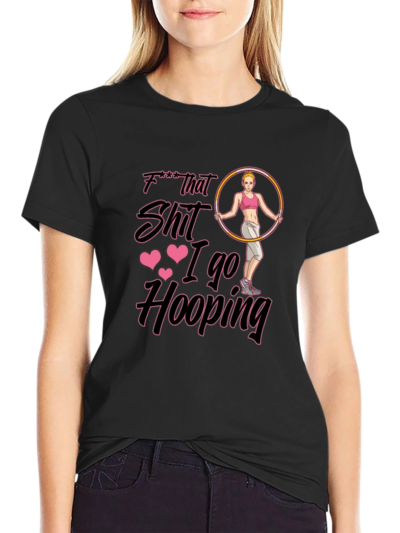 Funny Hooping Graphic Tee
