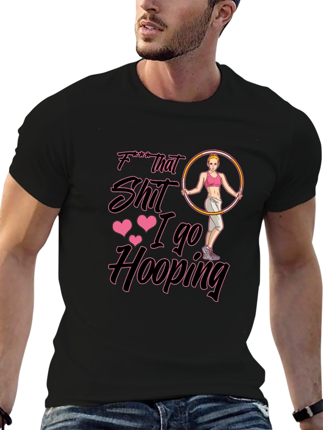 Funny Hooping Graphic Tee