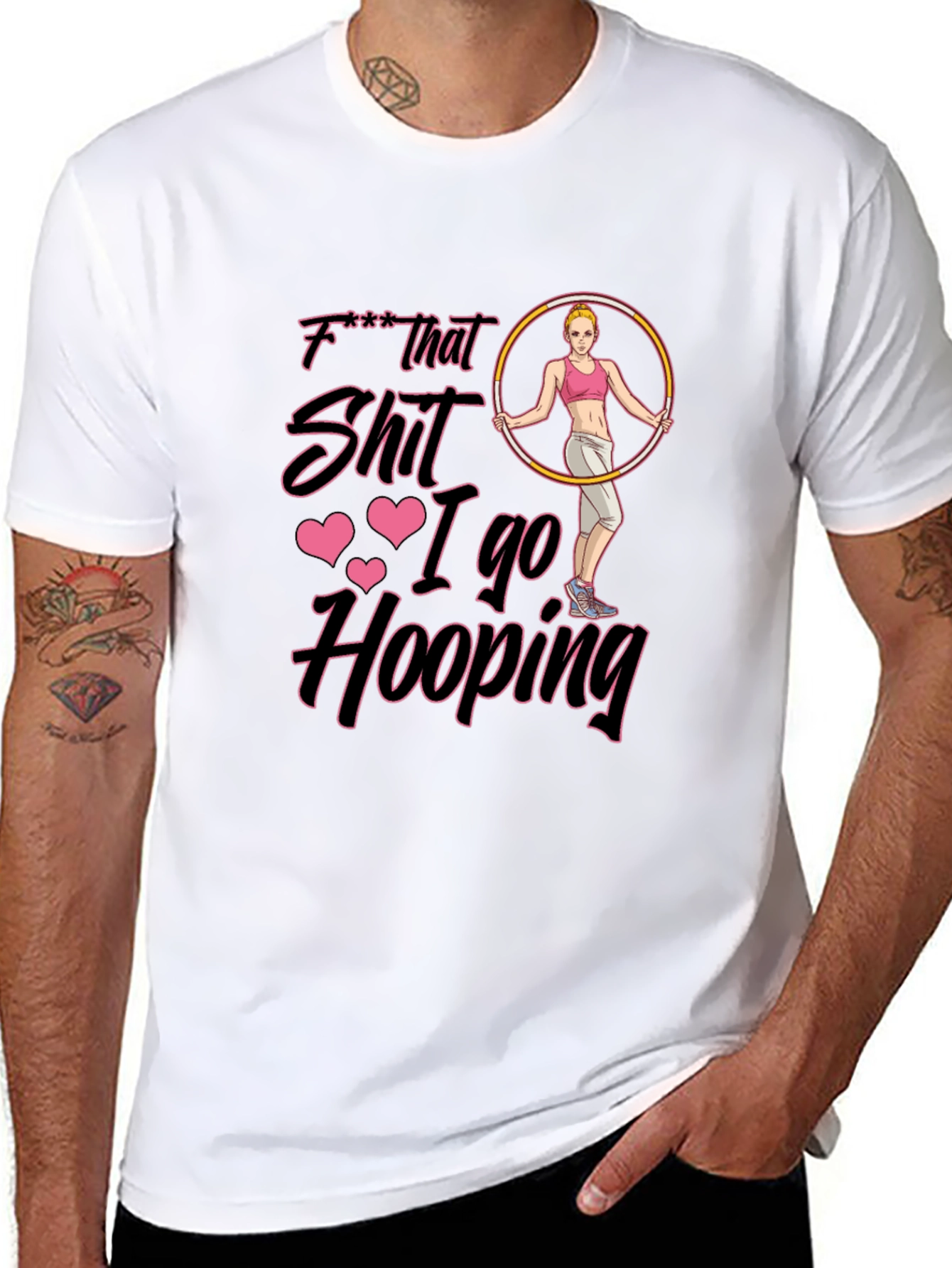 Funny Hooping Graphic Tee