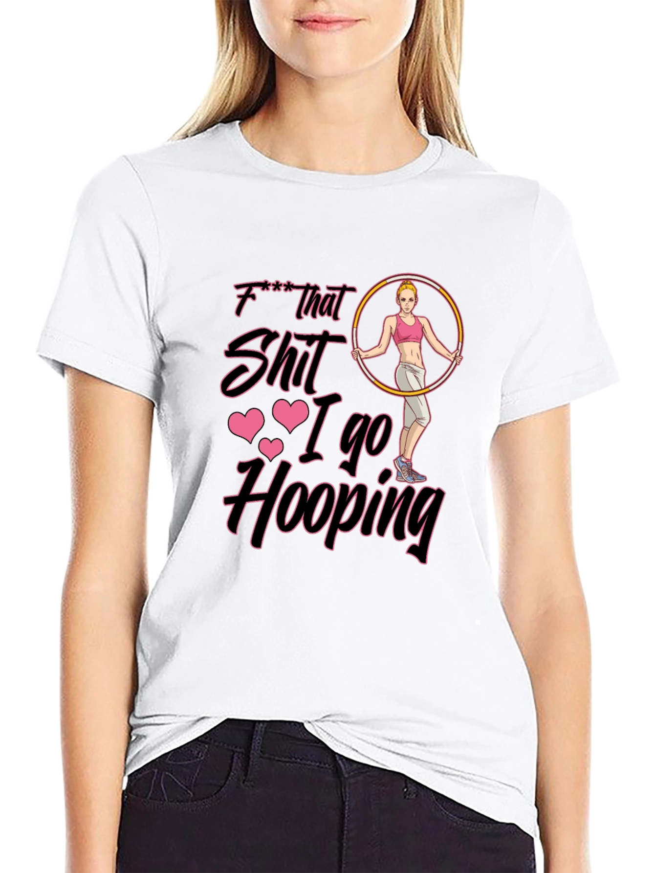 Funny Hooping Graphic Tee