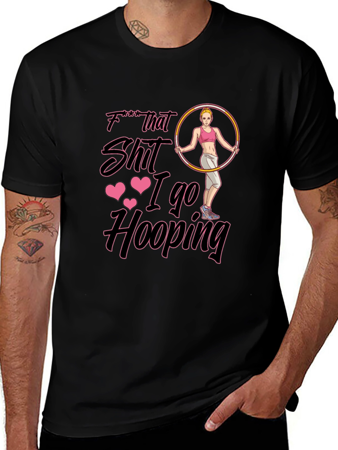Funny Hooping Graphic Tee