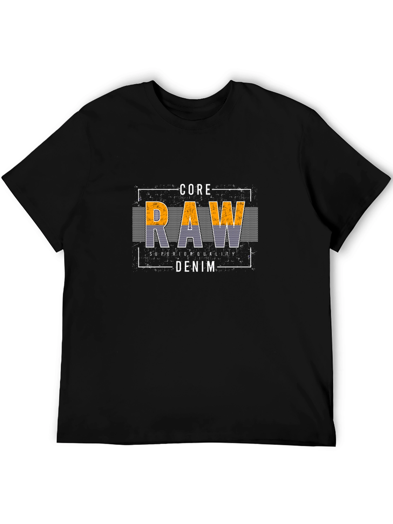 Core Raw Denim Graphic T-Shirt