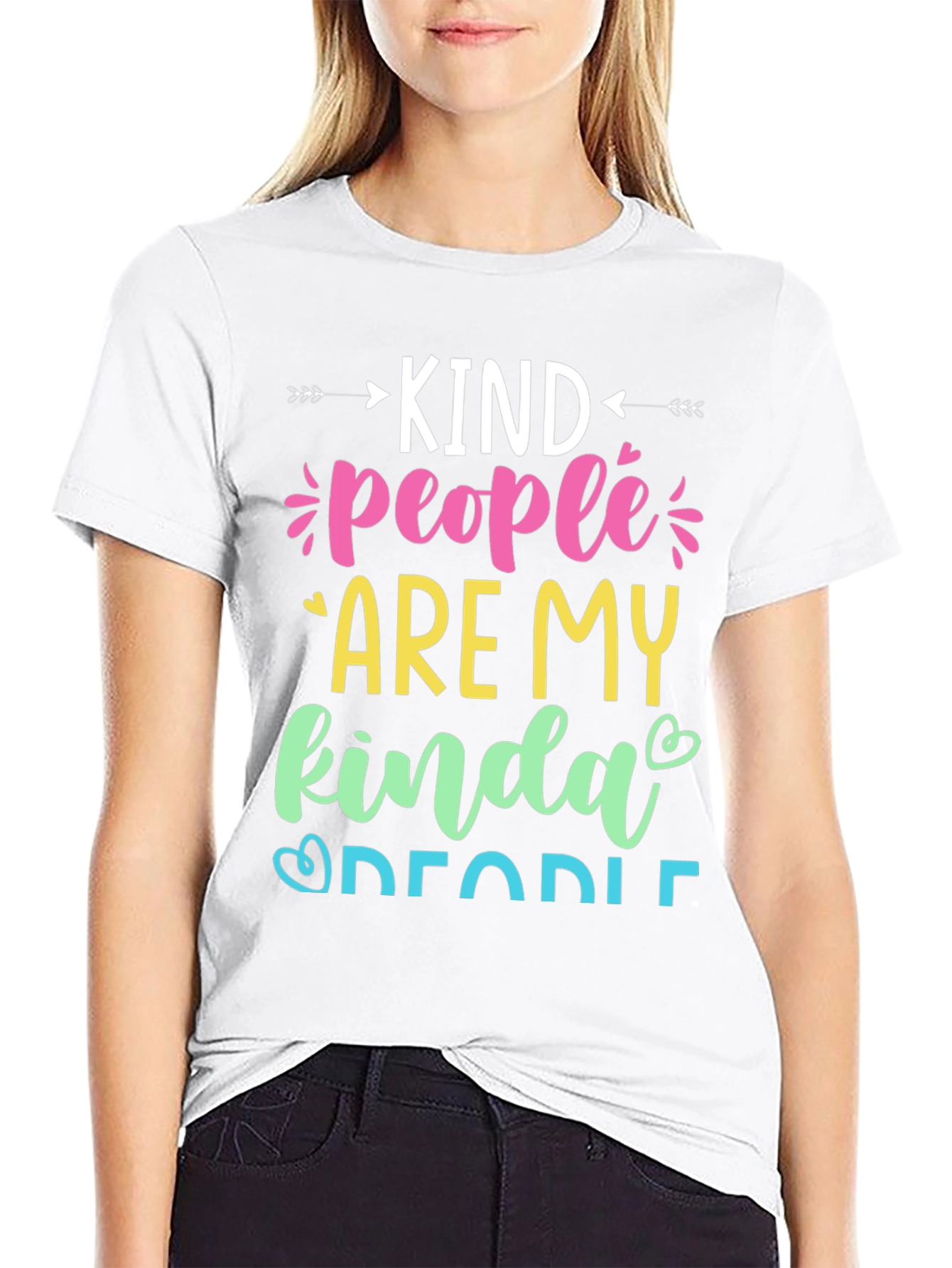 Kind People Graphic T-Shirt - Stylish & Comfortable