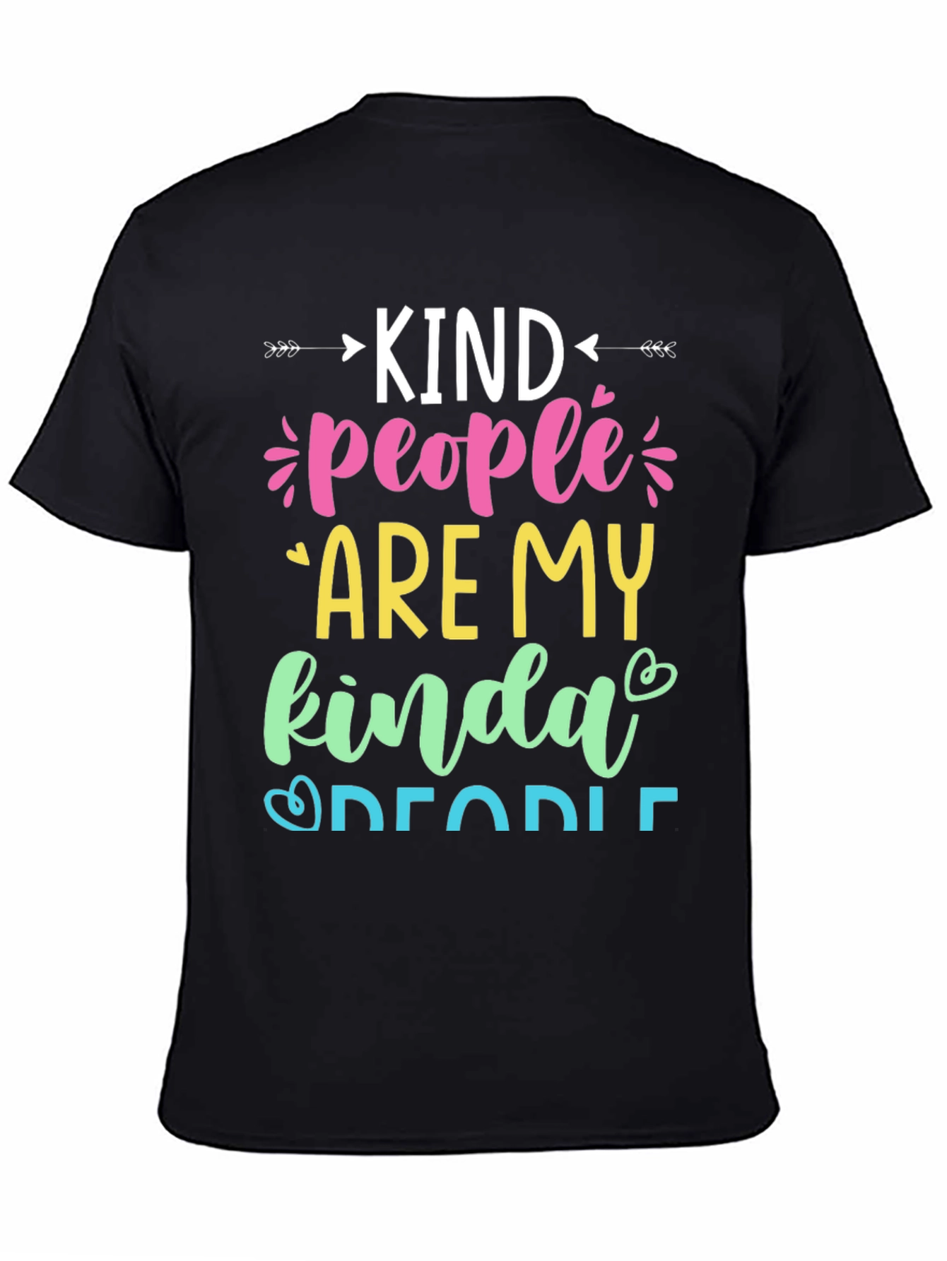 Kind People Graphic T-Shirt - Stylish & Comfortable