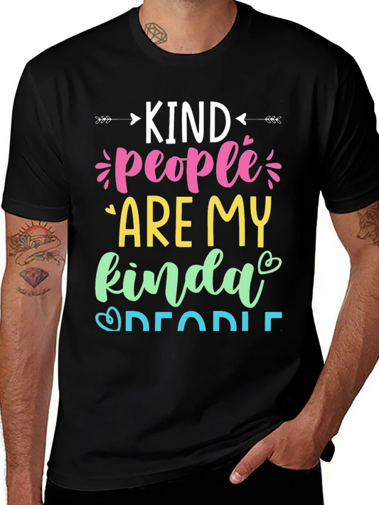 Kind People Graphic T-Shirt - Stylish & Comfortable