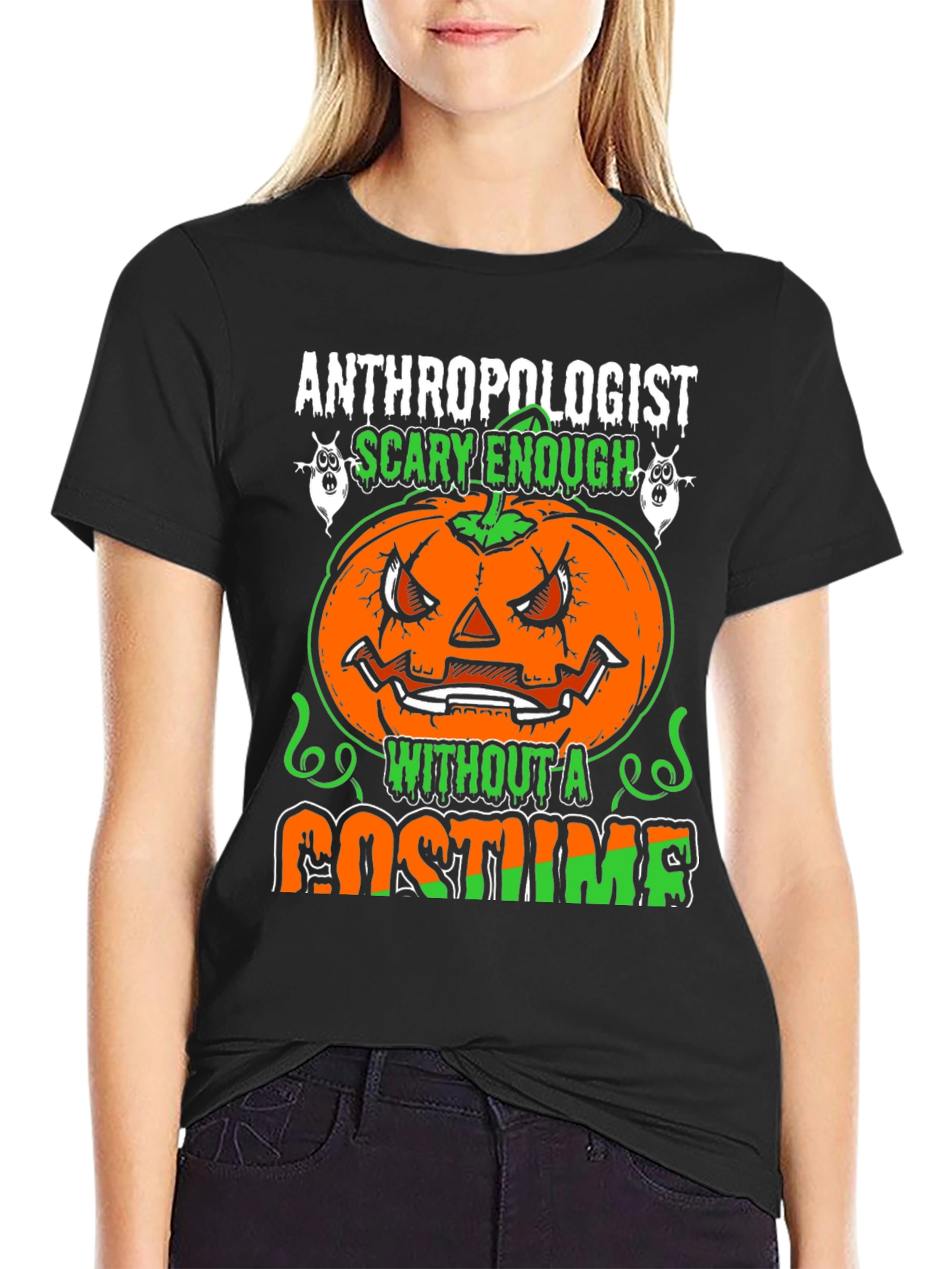 Anthropologist Halloween T-Shirt - Scary Costume Alternative