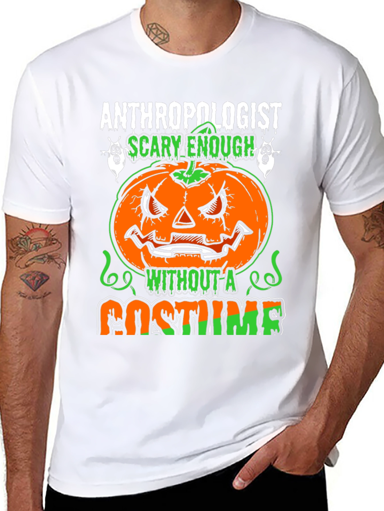 Anthropologist Halloween T-Shirt - Scary Costume Alternative