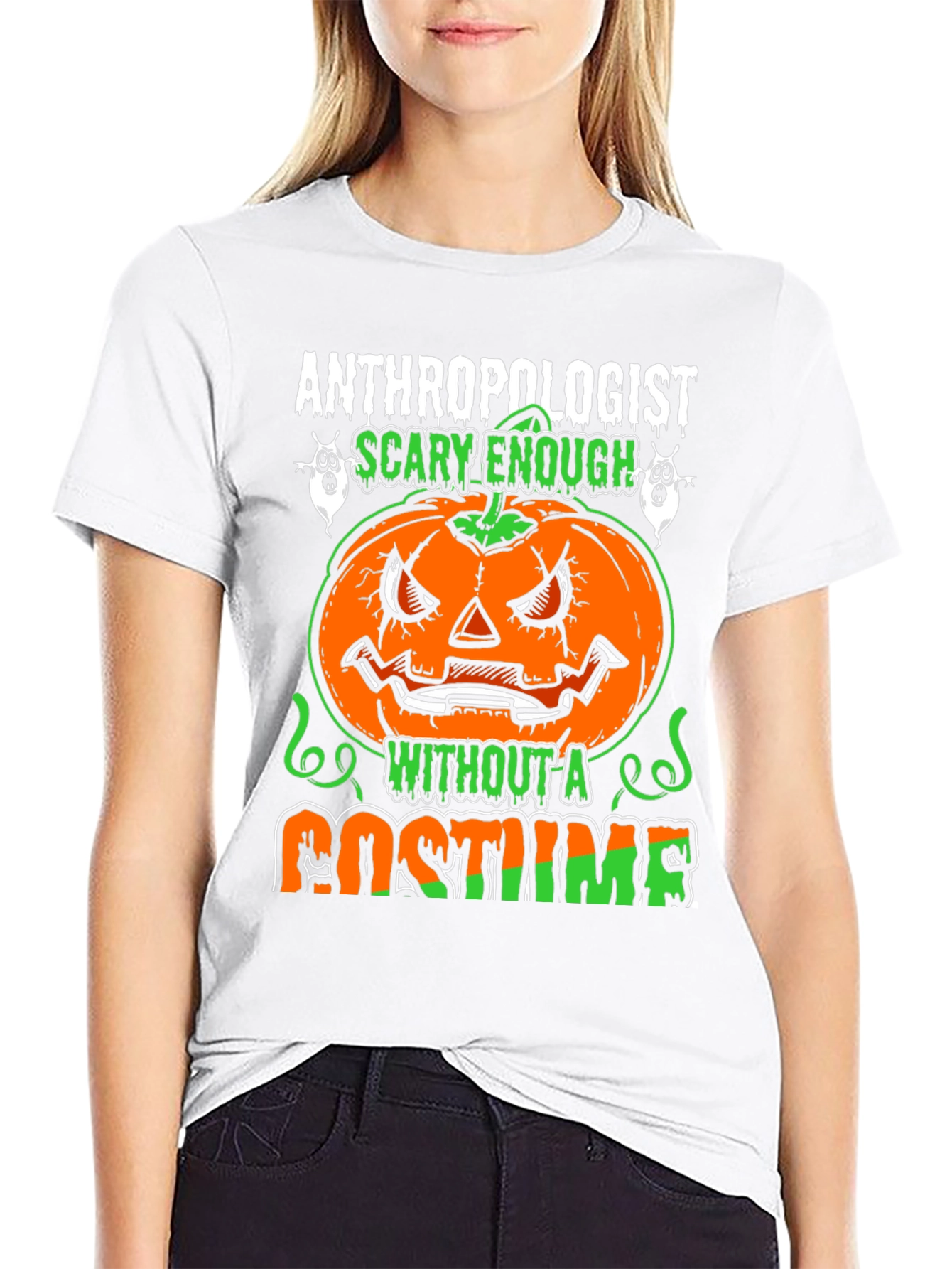 Anthropologist Halloween T-Shirt - Scary Costume Alternative
