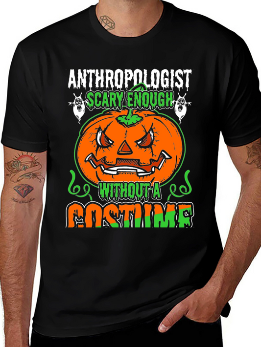 Anthropologist Halloween T-Shirt - Scary Costume Alternative