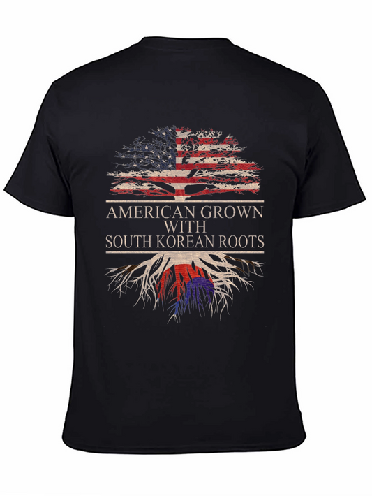 American Grown with South Korean Roots T-Shirt