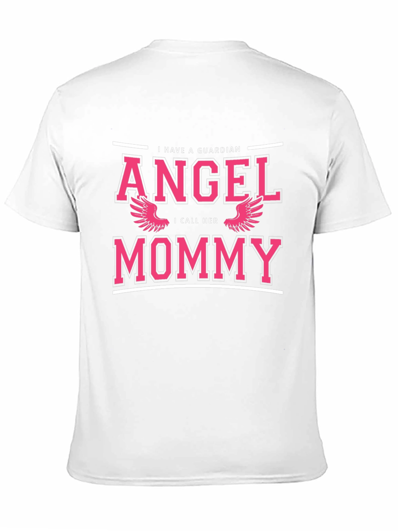 Guardian Angel Mommy Graphic T-Shirt
