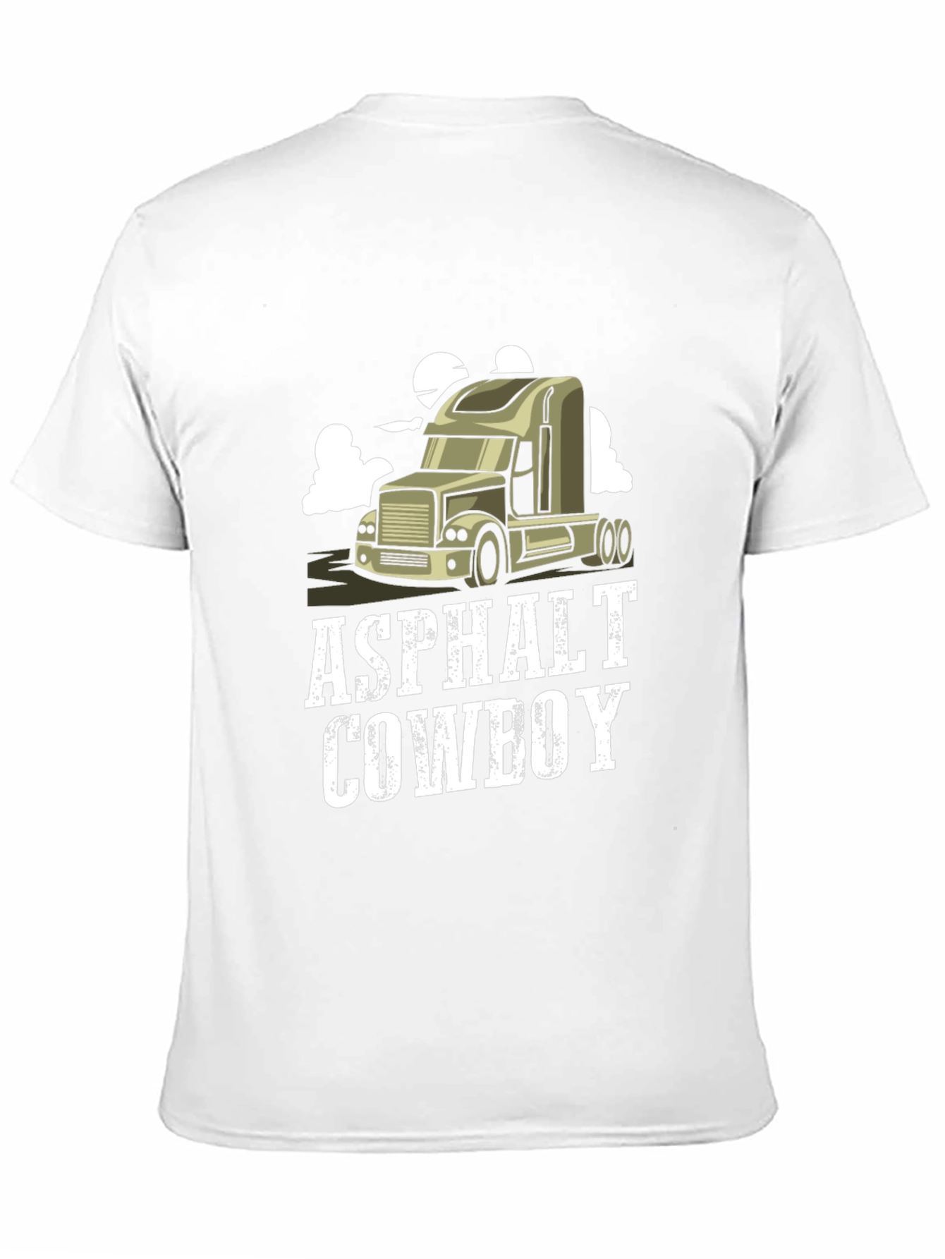 Asphalt Cowboy Graphic Tee - Trucker Style