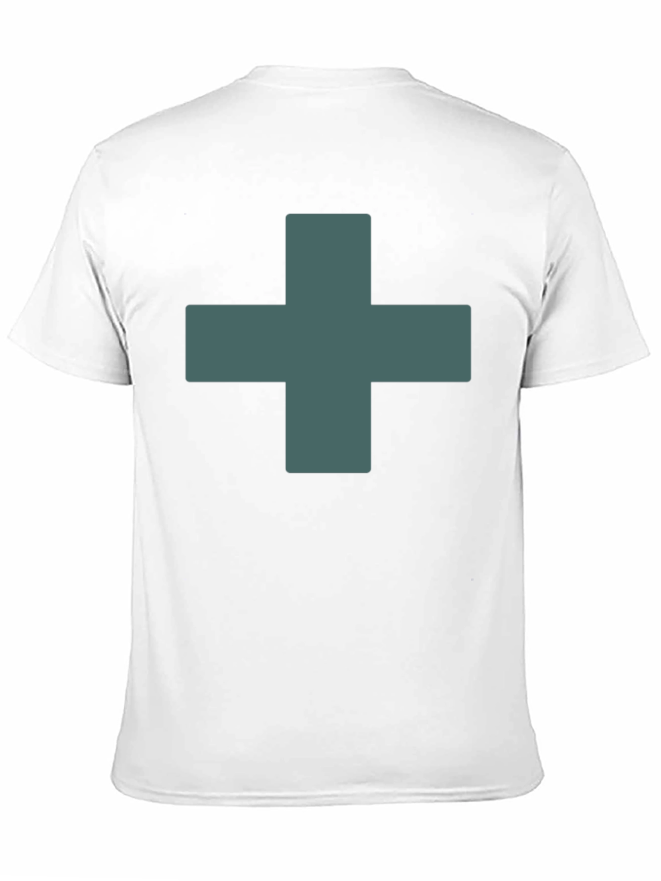 Plus Sign Black T-Shirt