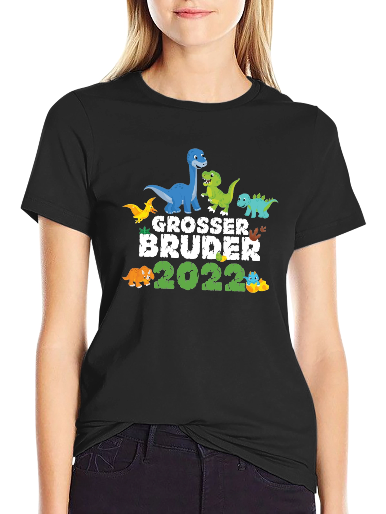 Grosser Bruder 2022 Dinosaur T-Shirt