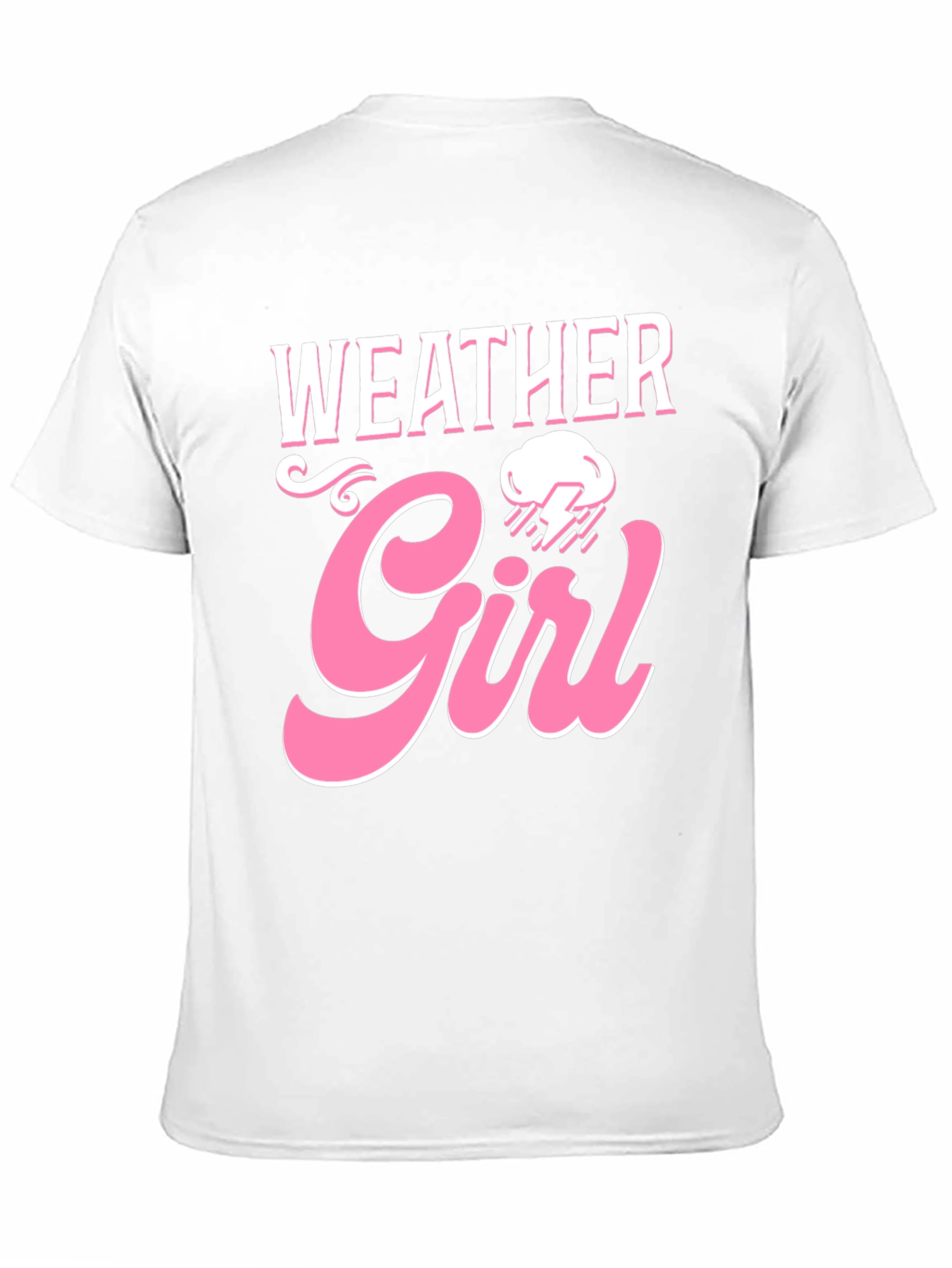 Weather Girl Graphic Tee - Trendy Womens Black T-Shirt