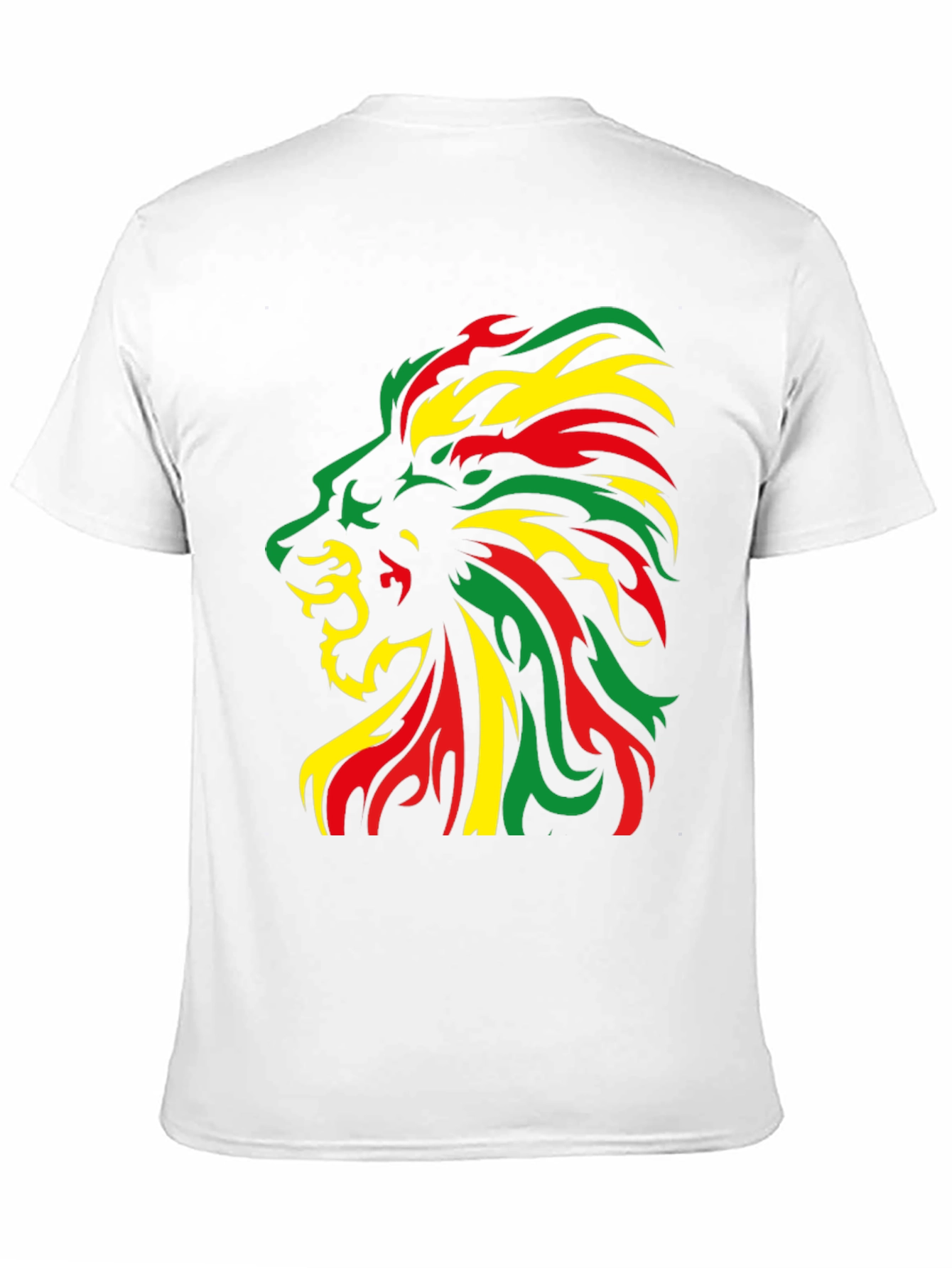 Rasta Lion Black T-Shirt