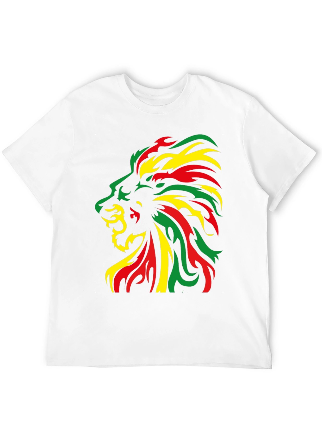 Rasta Lion Black T-Shirt