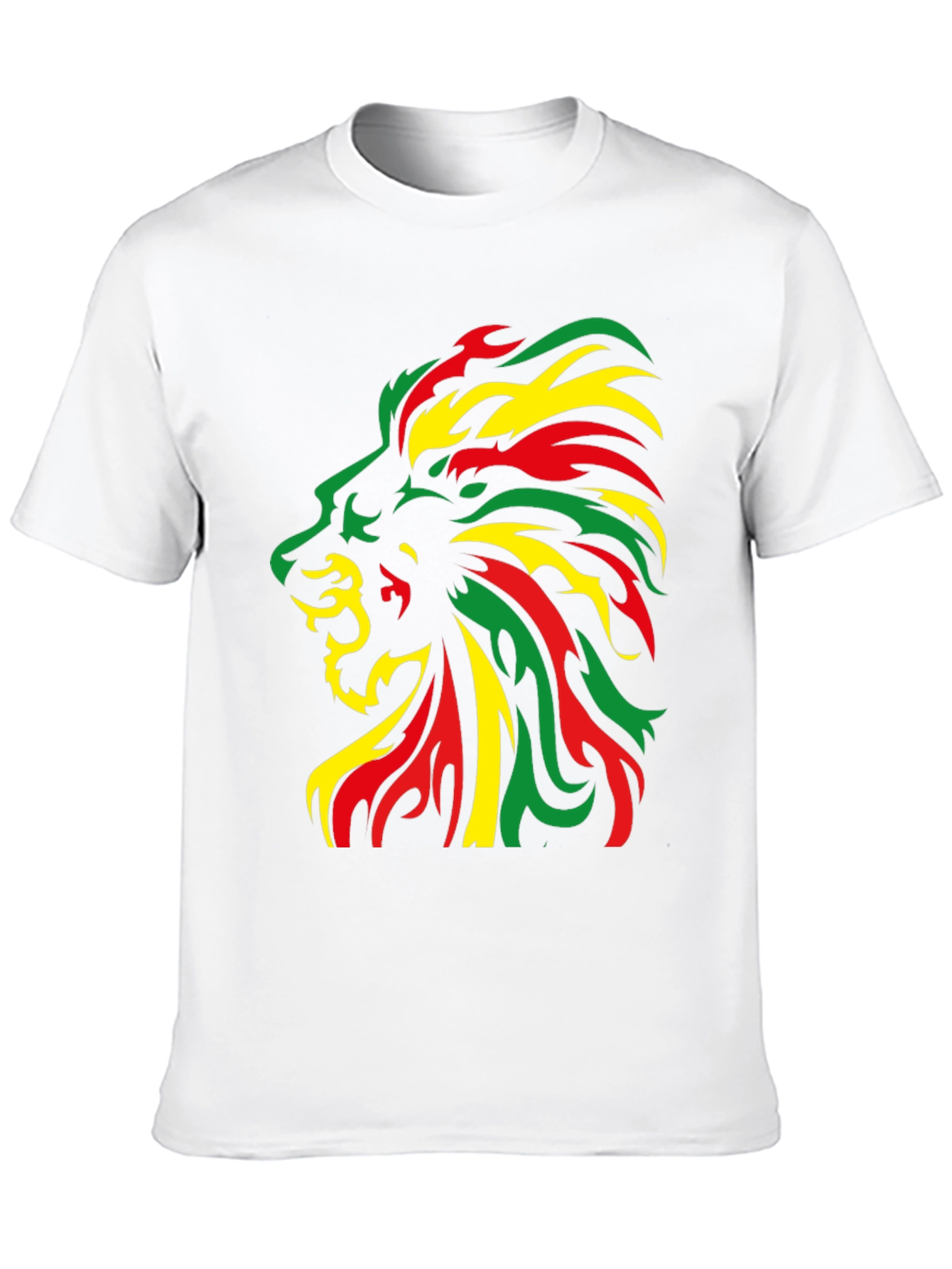 Rasta Lion Black T-Shirt